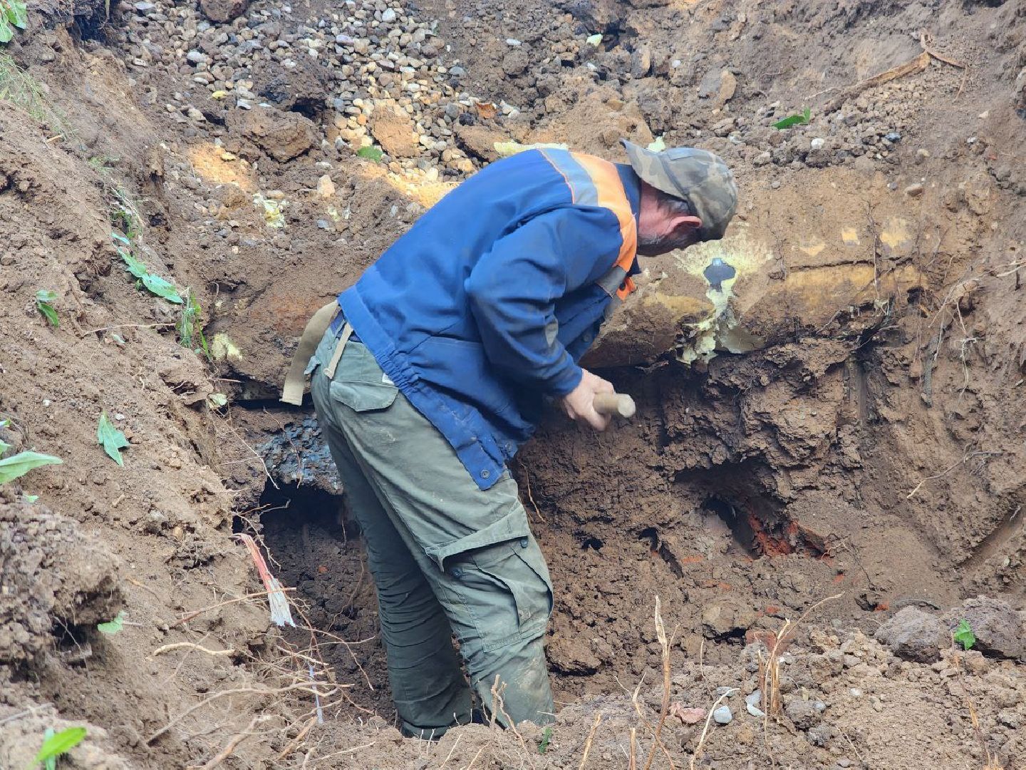 можайск, можайский городской округ, подмосковье, жкх, аварийный участок теплотрассы, отопительный сезон 2024-2025, подготовка к отопительному сезону,ао фплк,
