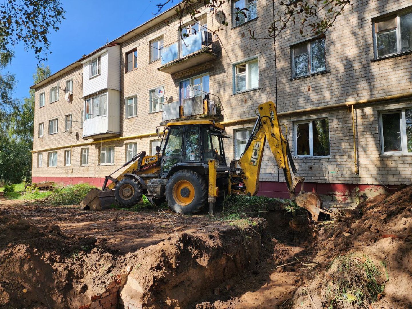 можайск, можайский городской округ, подмосковье, жкх, ремонт теплосетей, ао фплк, отопительный сезон, отопительный сезон 2024-2025,