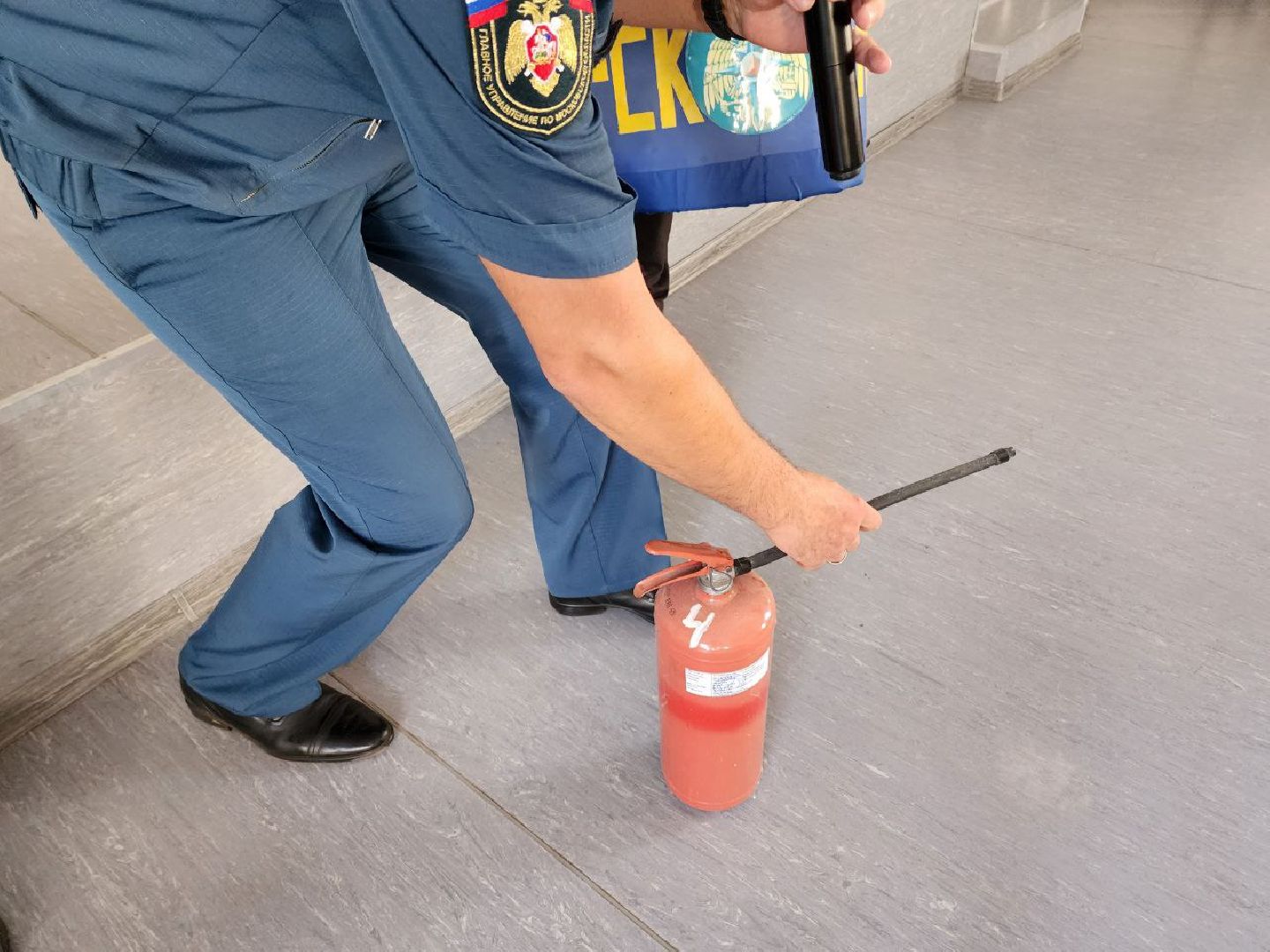 Солнечногорск, Школа, Ученики, пожарная безопасность, урок,