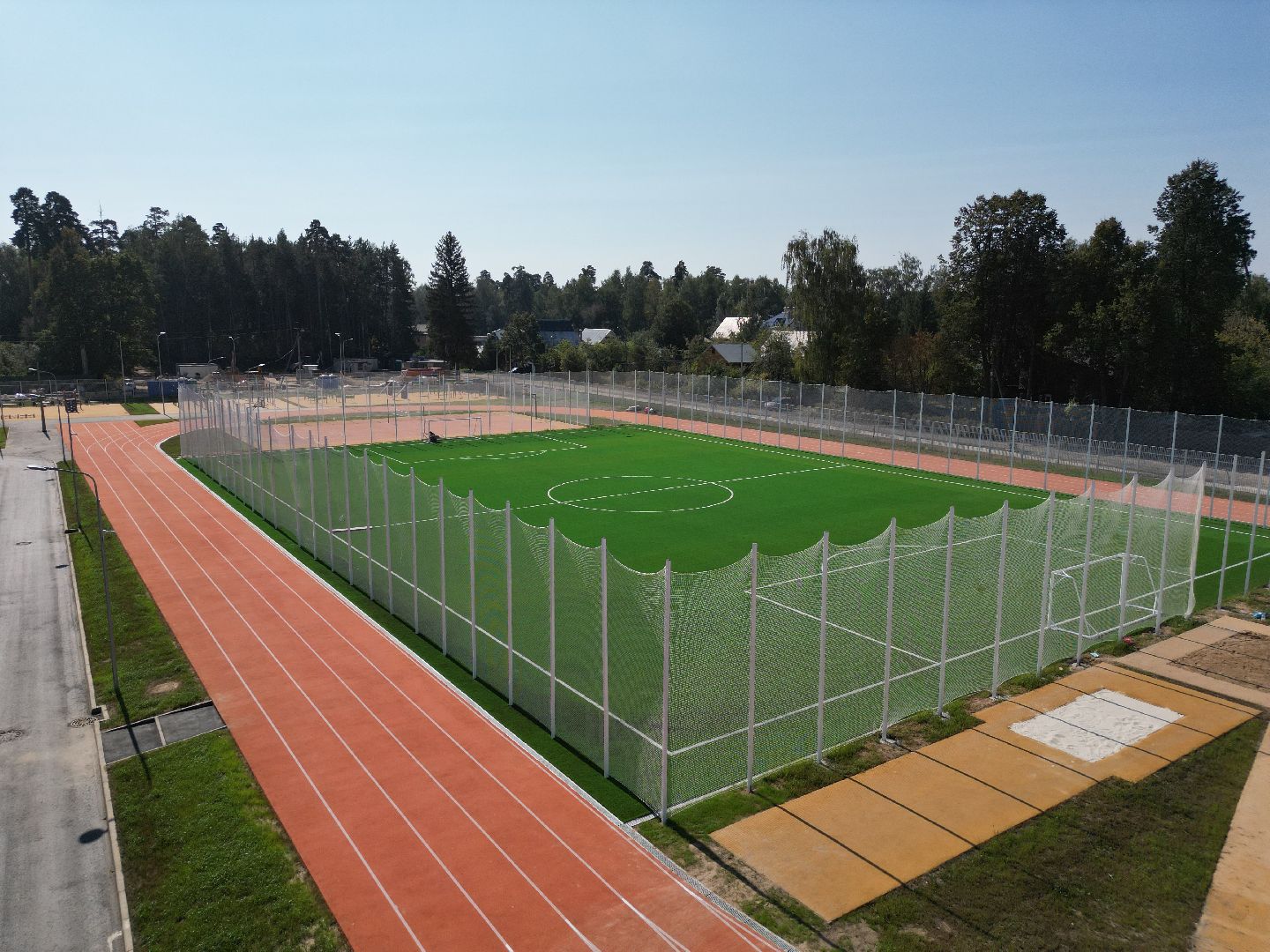 видео с коптера, школа, пушкинский,