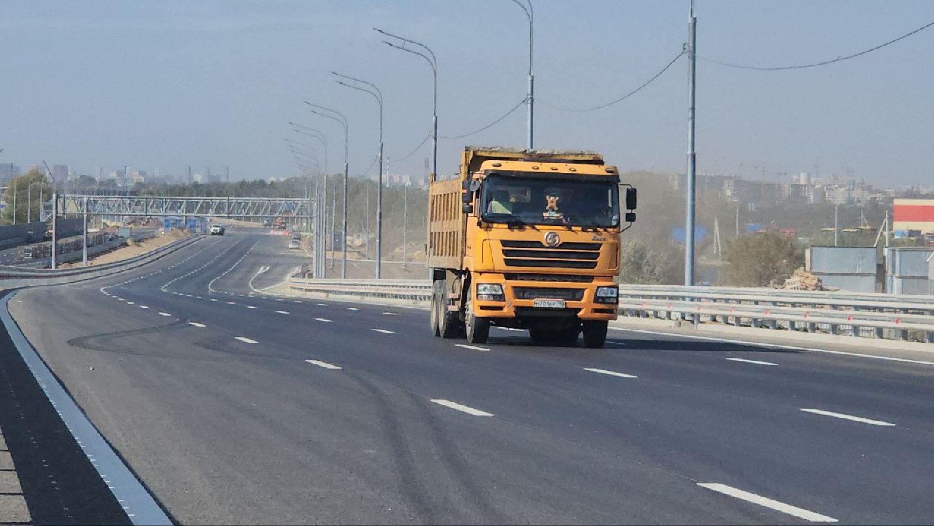 Строительство, автодорога, Урал М5, строители,