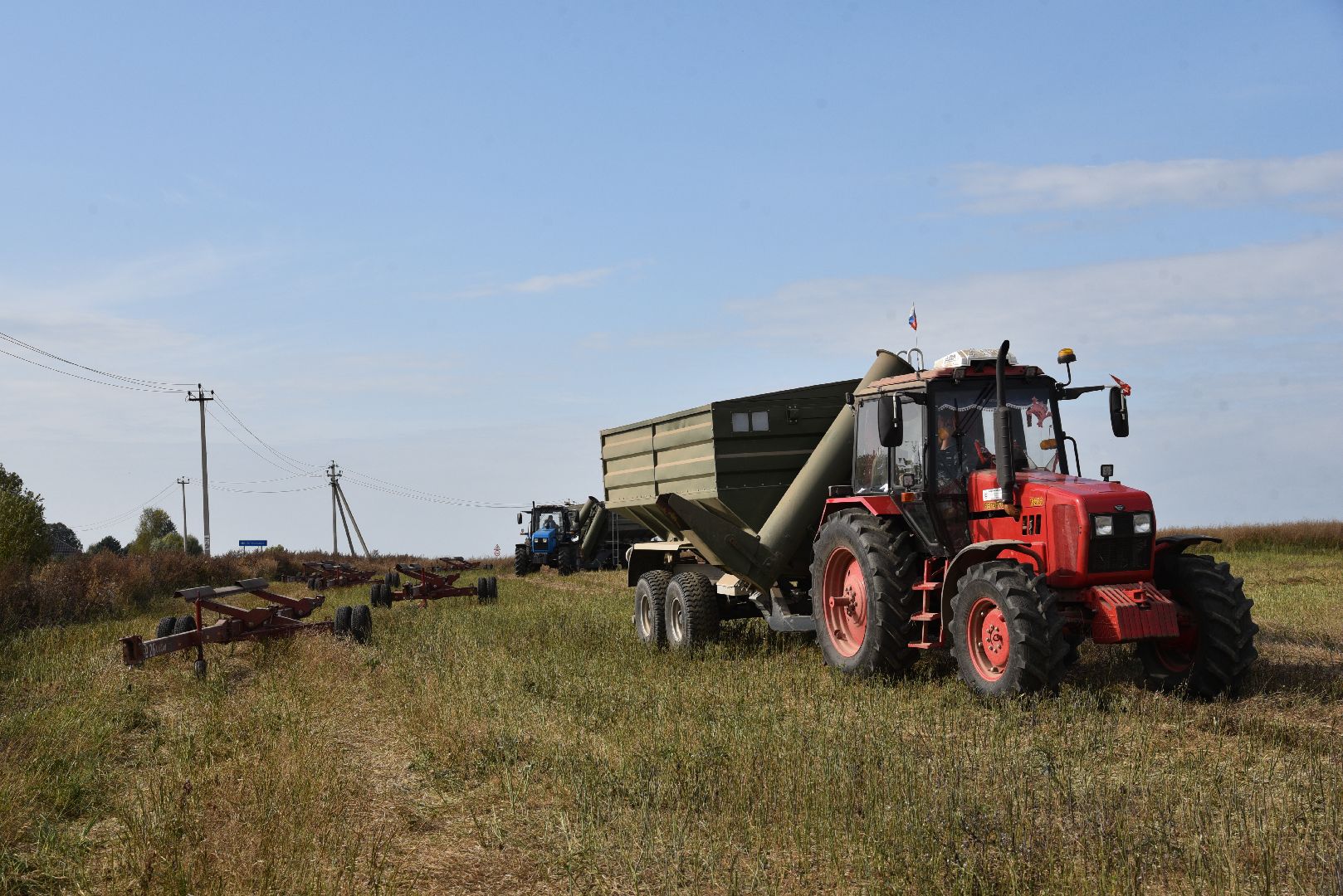 лотошино, сельское хозяйство, урожай 2024, рапс,