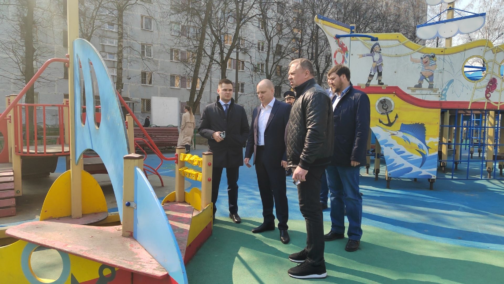 #Пушкино #Пушкинский округ #благоустройство #ЖКХ #весна в Подмосковье