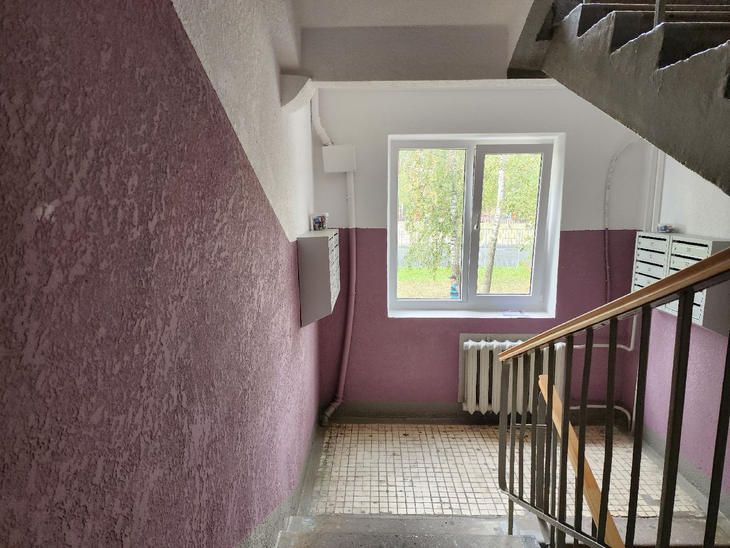 раменское, жкх, ремонт подъездов мкд, Коммунистическая 9,