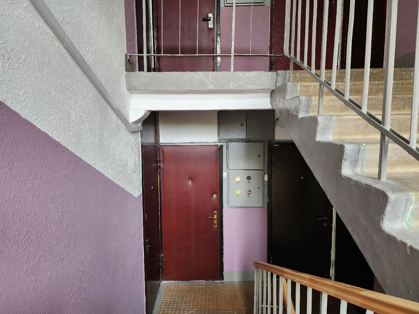 раменское, жкх, ремонт подъездов мкд, Коммунистическая 9,