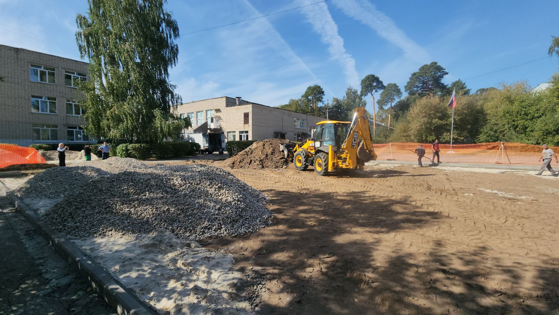 серпухов, гимназия 1, большой ударный переулок, спортивная площадка, образование,