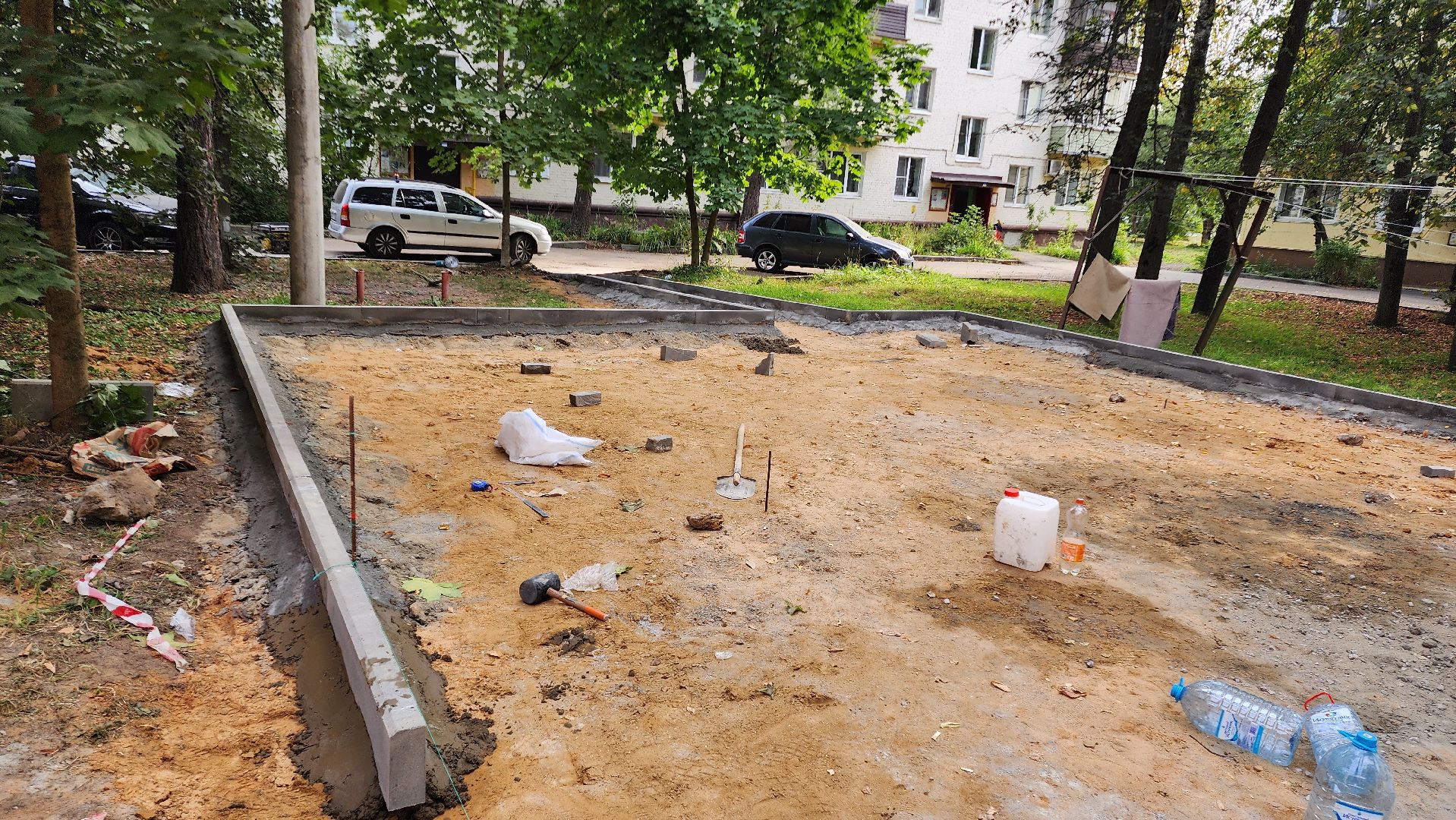 Бронницы, Строительство спортивной площадки, Площадка для воркаута, Льва Толстого 2, Воркаут,