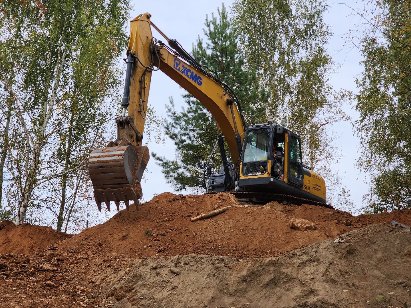 Дорога,строительство дороги, объездная дорога, тучково, руза, рузский городской округ, московская область,