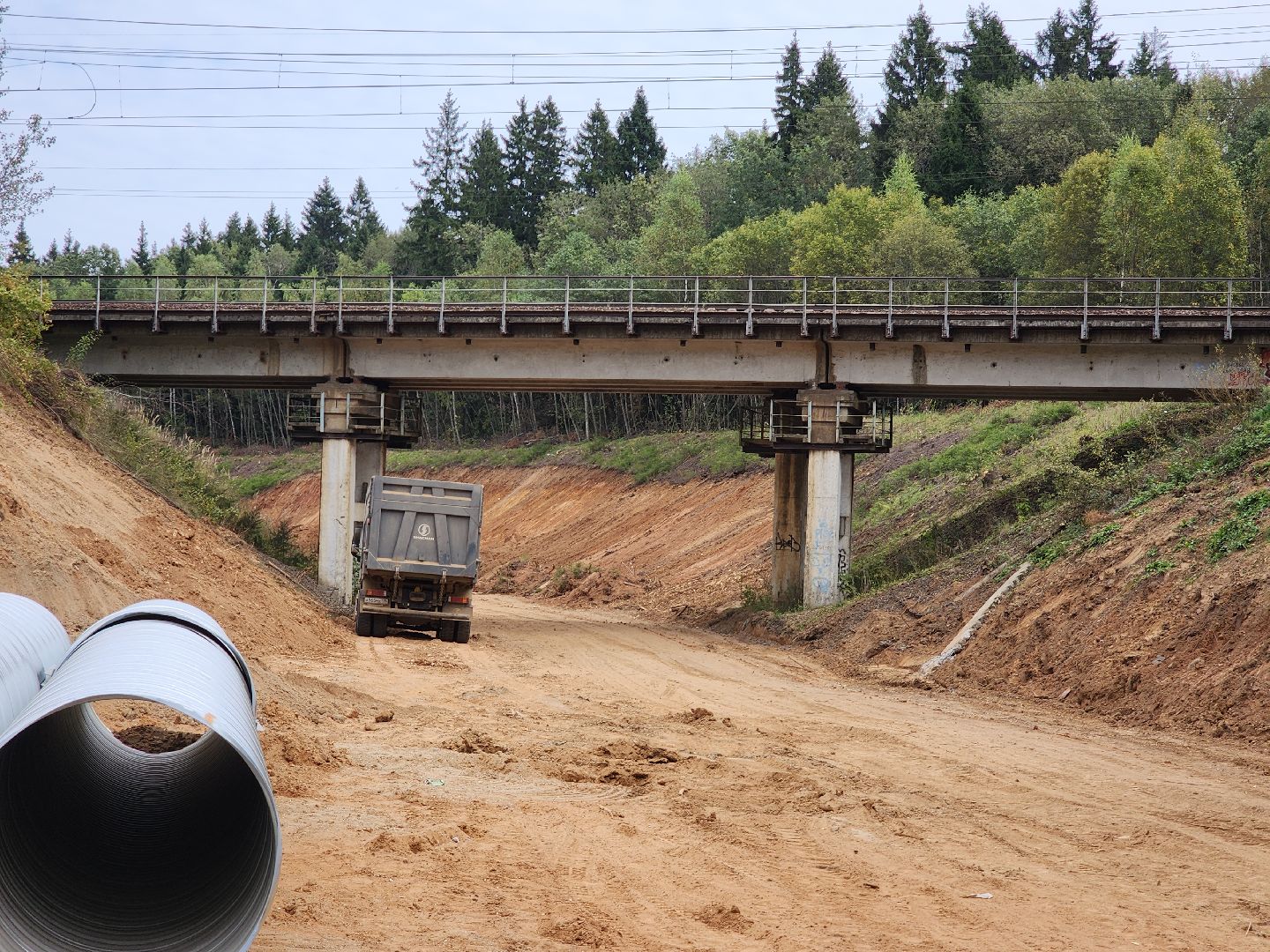 Дорога,строительство дороги, объездная дорога, тучково, руза, рузский городской округ, московская область,