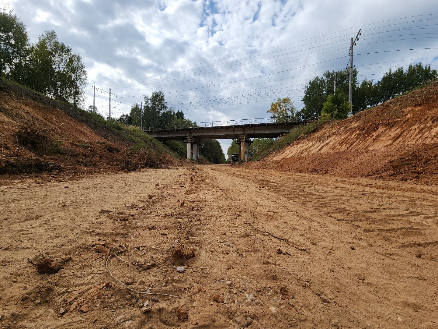 Дорога,строительство дороги, объездная дорога, тучково, руза, рузский городской округ, московская область,