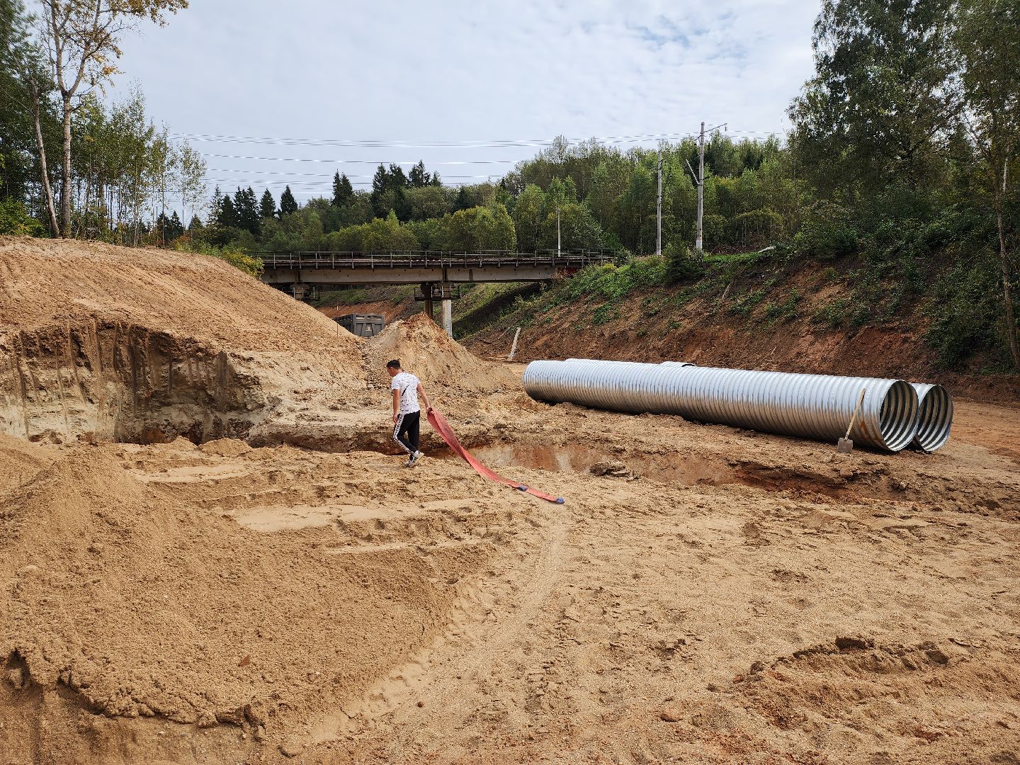 Дорога,строительство дороги, объездная дорога, тучково, руза, рузский городской округ, московская область,