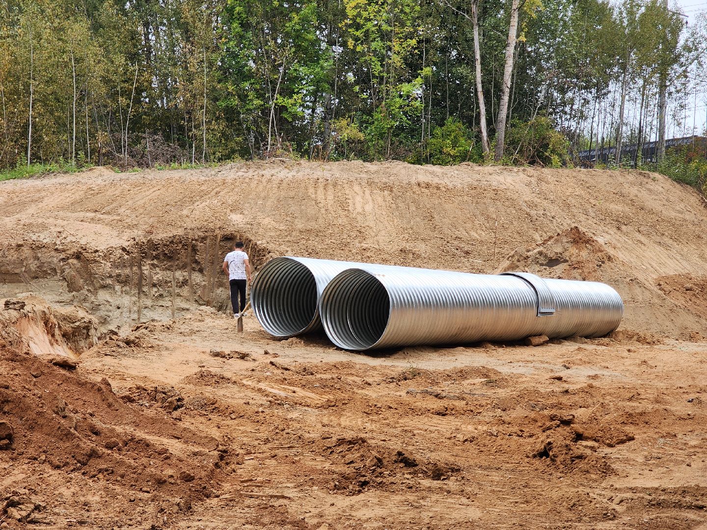 Дорога,строительство дороги, объездная дорога, тучково, руза, рузский городской округ, московская область,