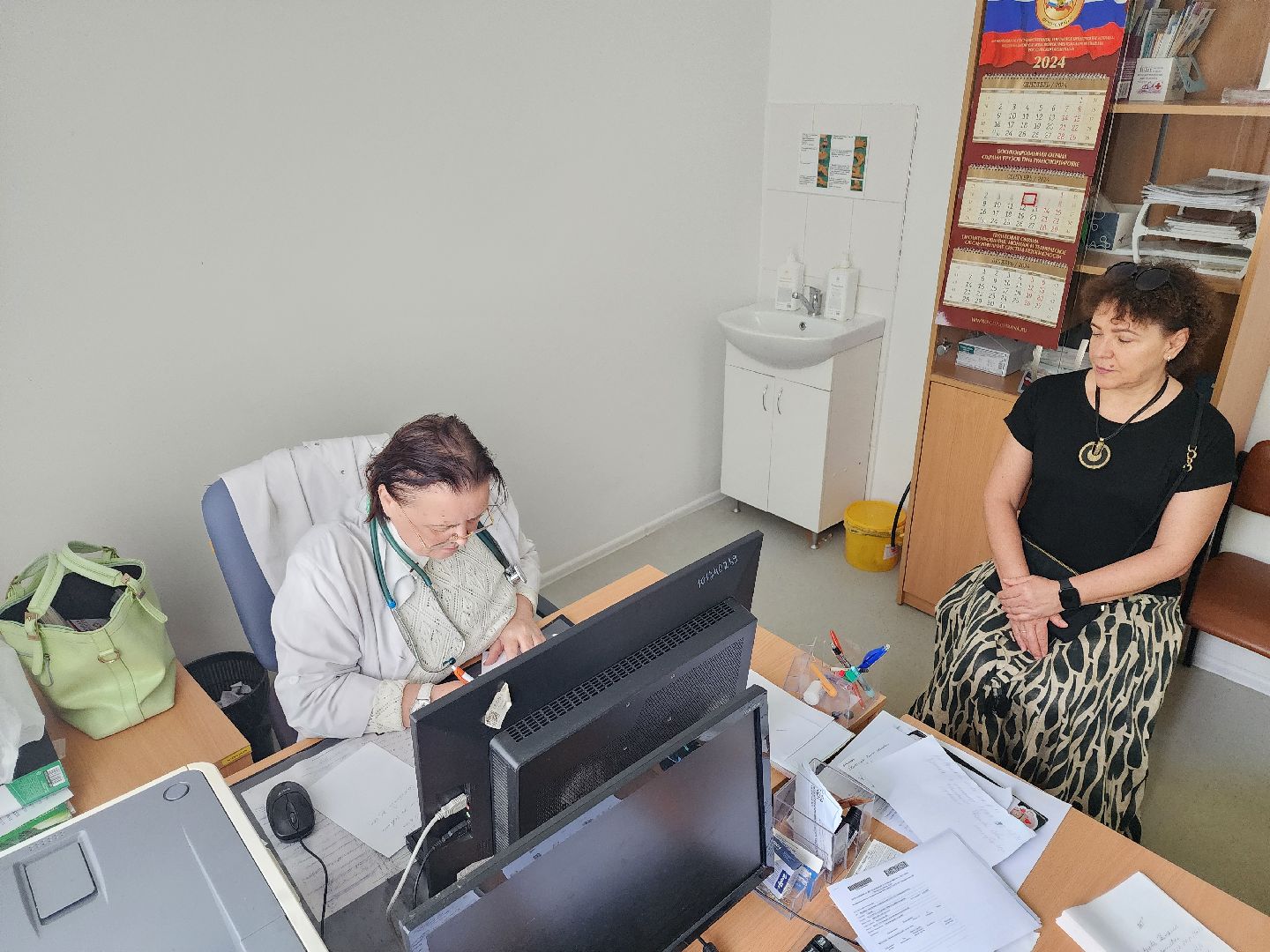 одинцово, амбулатория, медицина, вакцинация от гриппа,