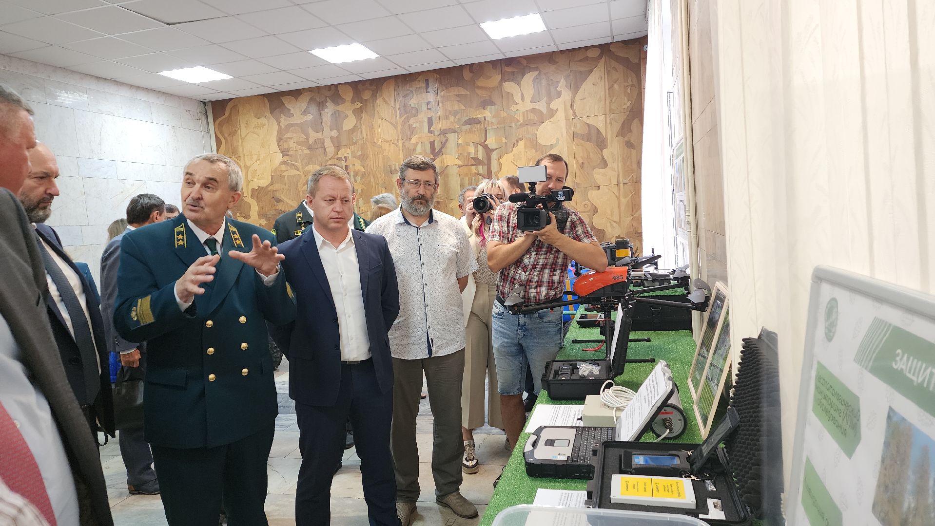 пушкино, лесное хозяйство, институт, юбилейная медаль, леса, беспилотные авиационные системы, лесовосстановление, лесопитомник,