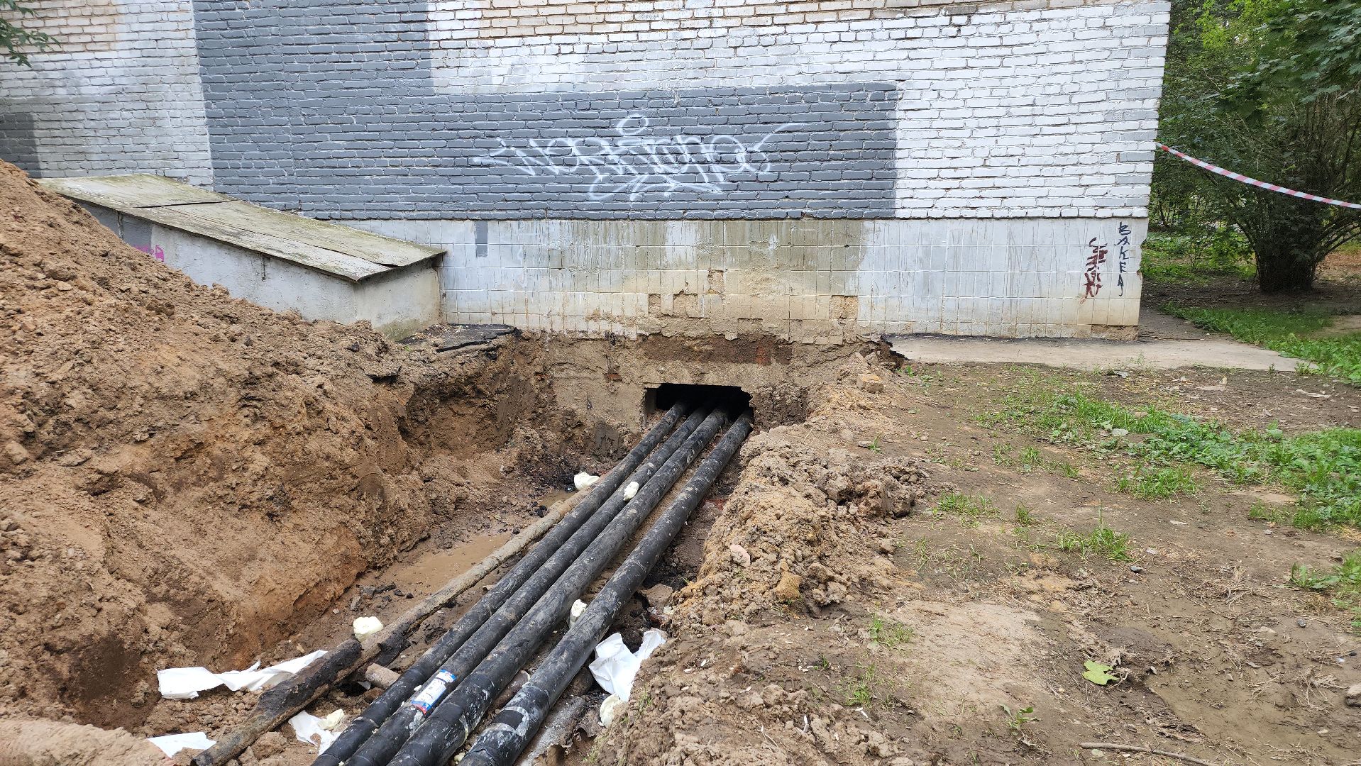 пушкино, ремонт тепловых сетей, кудринка, начало отопительного сезона, тепловая камера, тепловой контур,