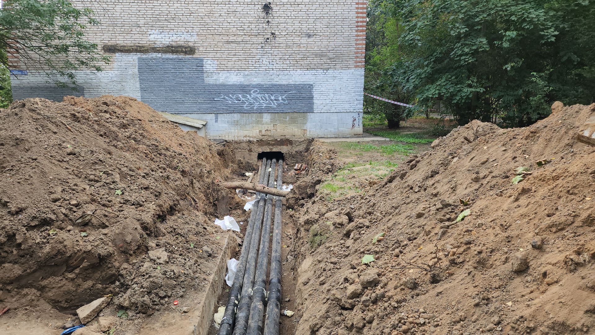 пушкино, ремонт тепловых сетей, кудринка, начало отопительного сезона, тепловая камера, тепловой контур,