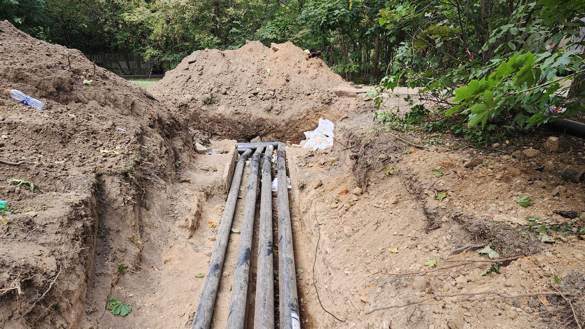 пушкино, ремонт тепловых сетей, кудринка, начало отопительного сезона, тепловая камера, тепловой контур,