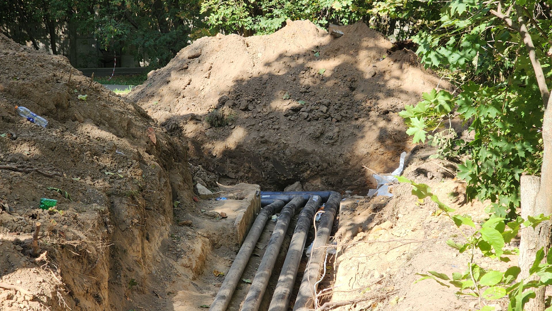 пушкино, ремонт тепловых сетей, кудринка, начало отопительного сезона, тепловая камера, тепловой контур,