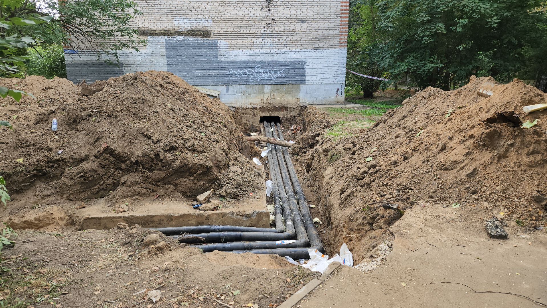 пушкино, ремонт тепловых сетей, кудринка, начало отопительного сезона, тепловая камера, тепловой контур,