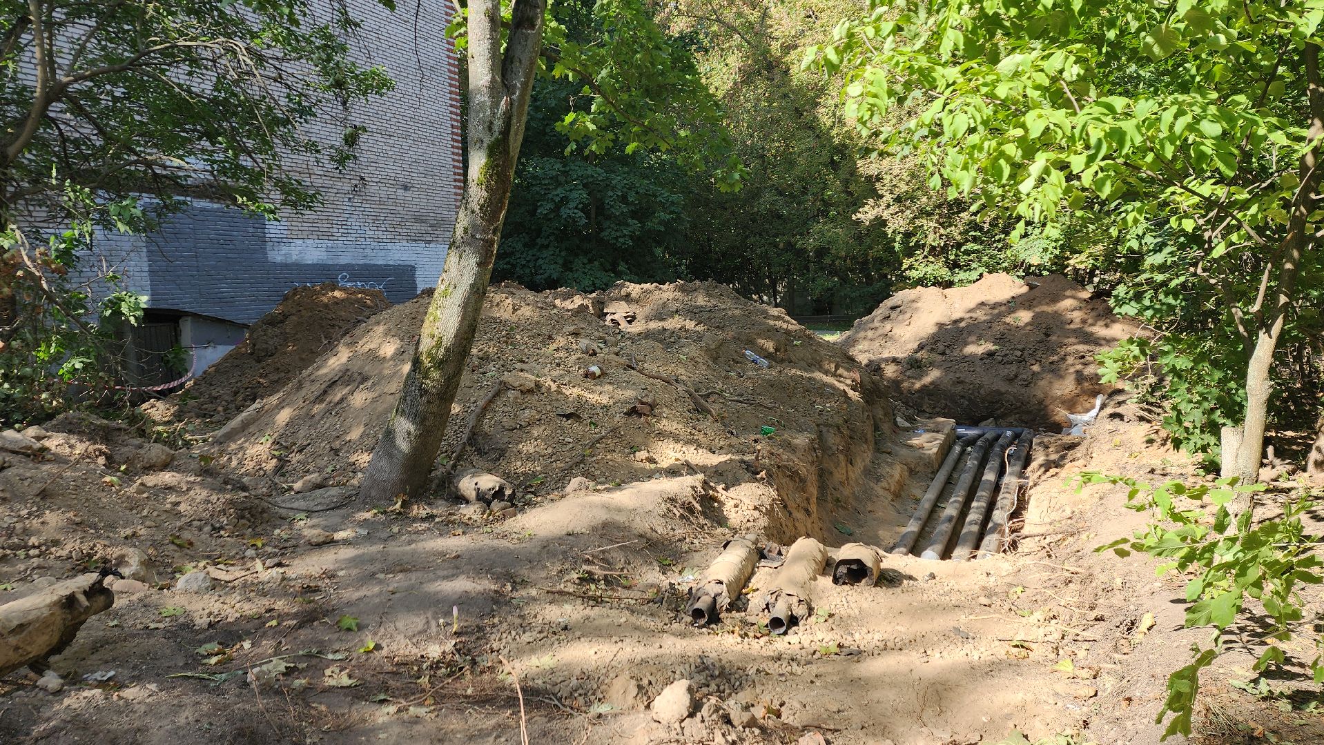 пушкино, ремонт тепловых сетей, кудринка, начало отопительного сезона, тепловая камера, тепловой контур,