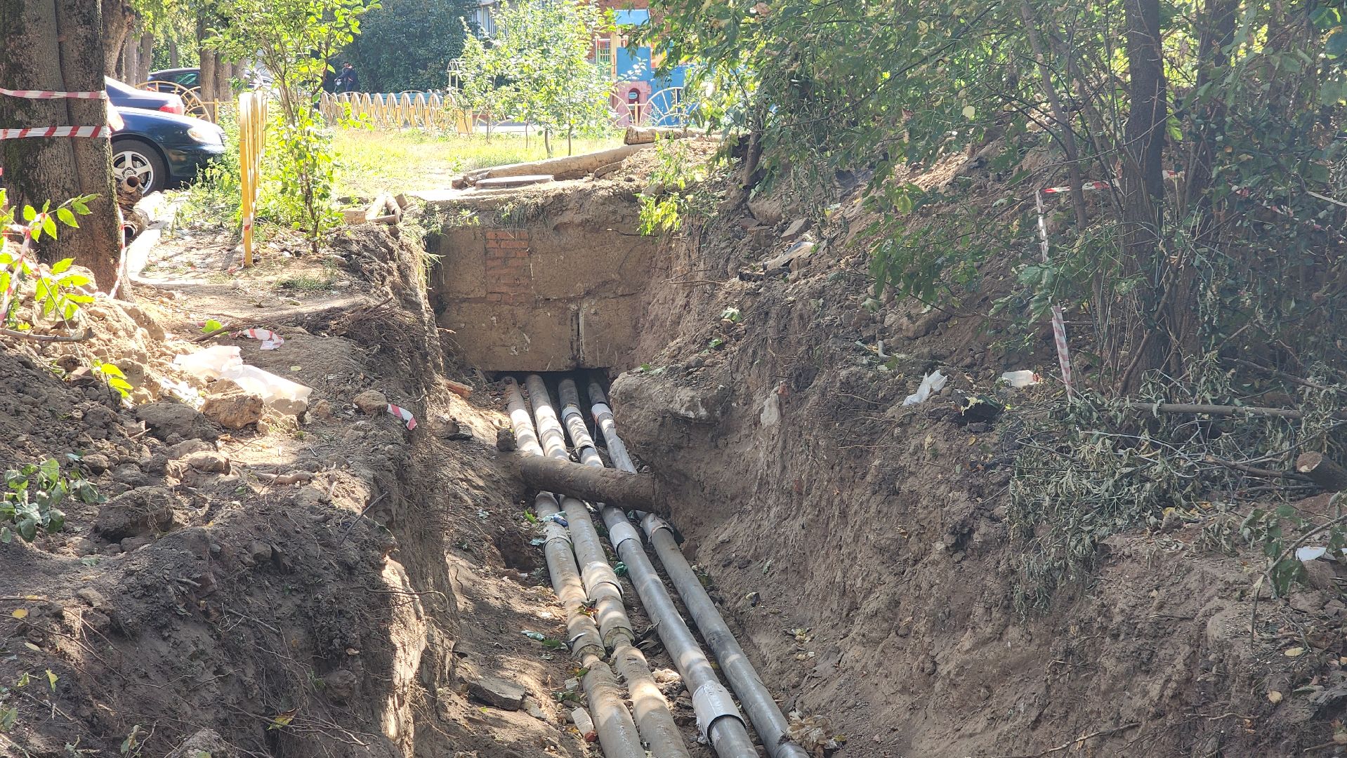 пушкино, ремонт тепловых сетей, кудринка, начало отопительного сезона, тепловая камера, тепловой контур,