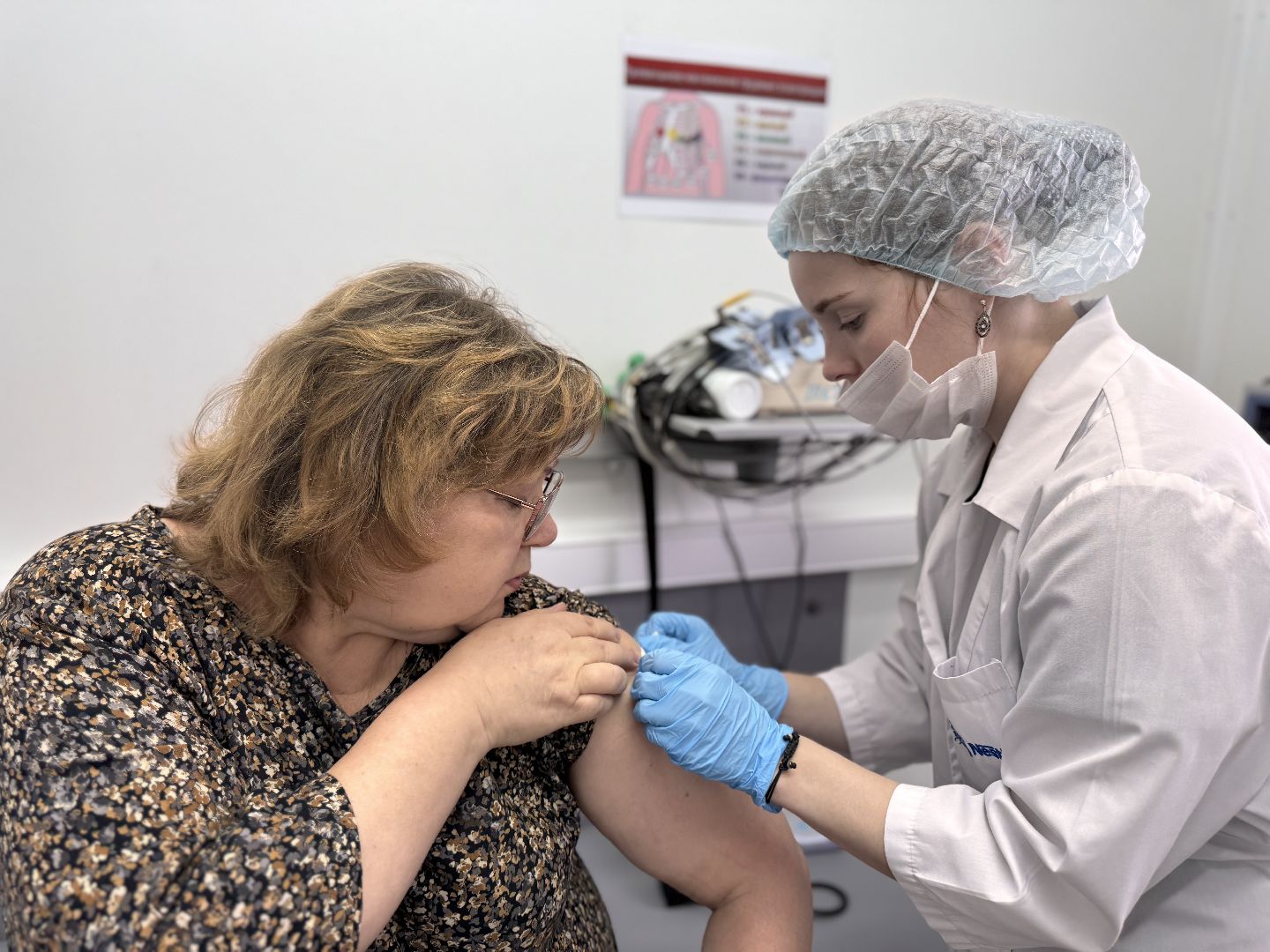 вакцинация от гриппа, Здоровье РФ, Здравоохранение МО, Одинцово вакцинируется,