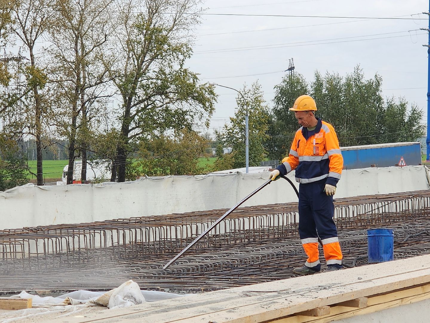 реконструкция каширского шоссе, развязка каширского и володарского шоссе, строительство новых съездов, каширское шоссе, ленинский округ, строительство дорог,