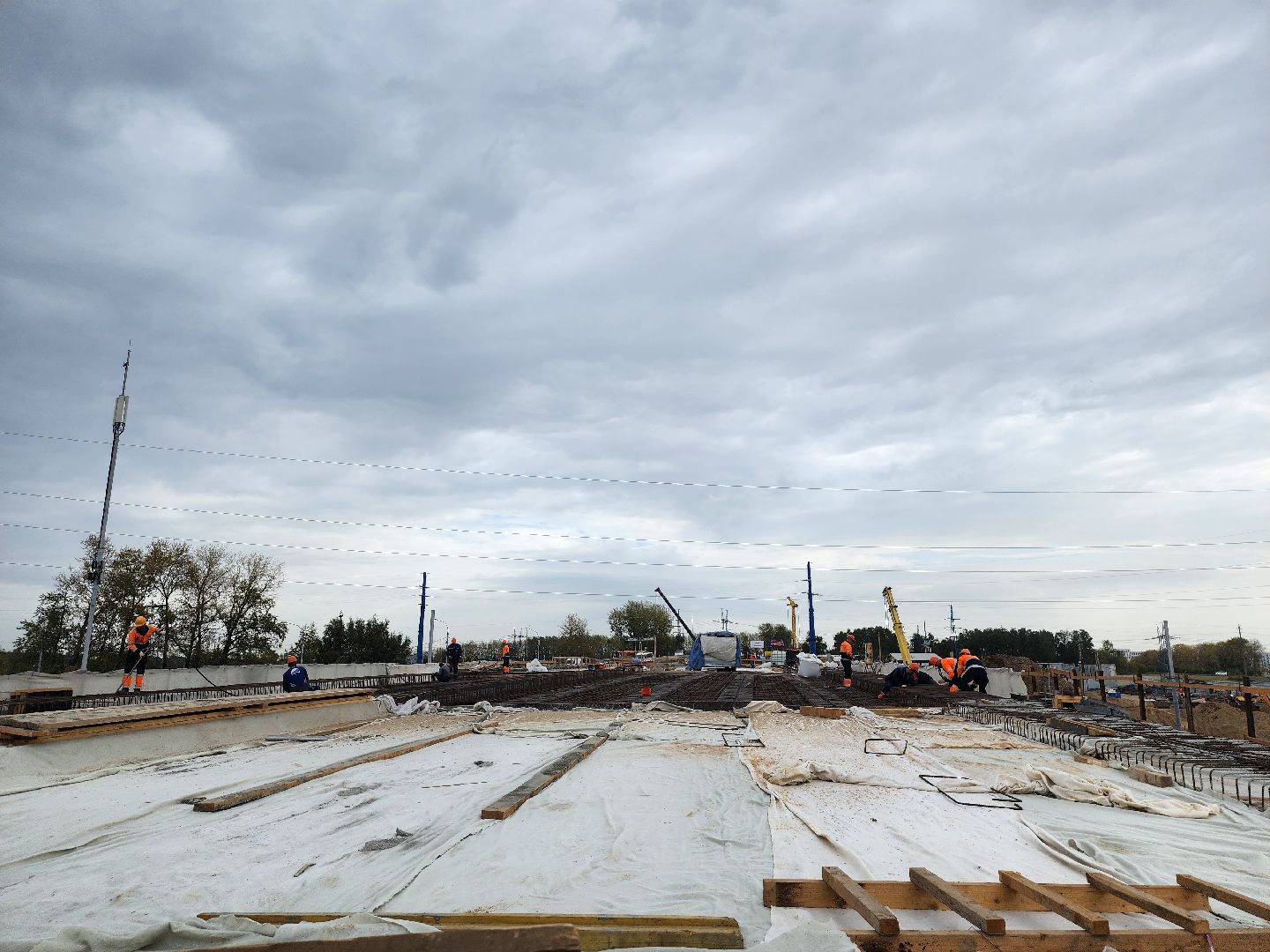 реконструкция каширского шоссе, развязка каширского и володарского шоссе, строительство новых съездов, каширское шоссе, ленинский округ, строительство дорог,