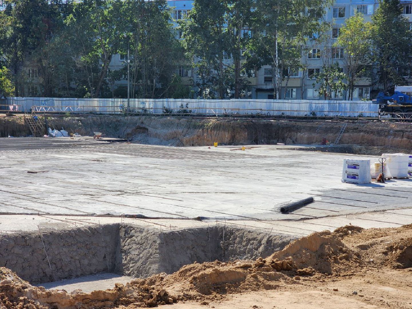 Солнечногорск, пристройка к школе, строители, Ученики, Учителя,