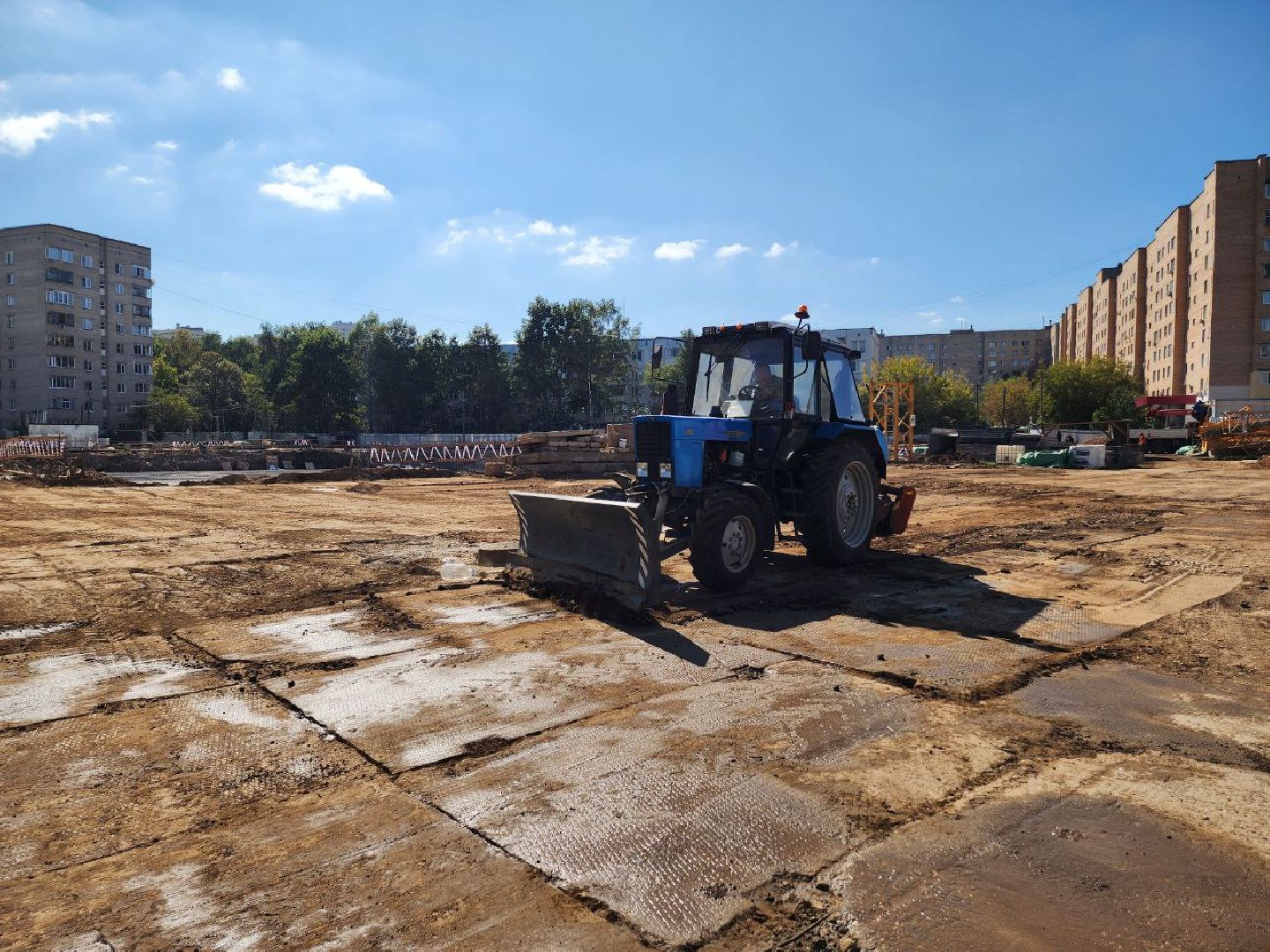 Солнечногорск, пристройка к школе, строители, Ученики, Учителя,