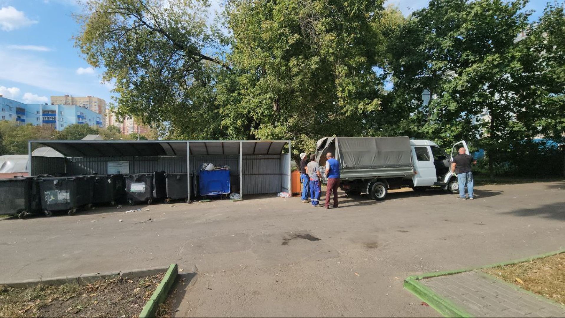 люберцы, контейнерная площадка, управляющая компания, жители,