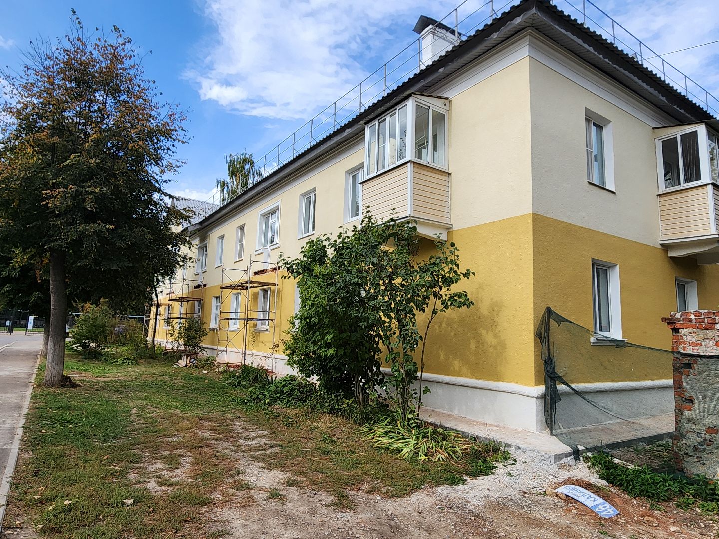 серпухов, улица калинина, капитальный ремонт, региональная программа, замена балконов,