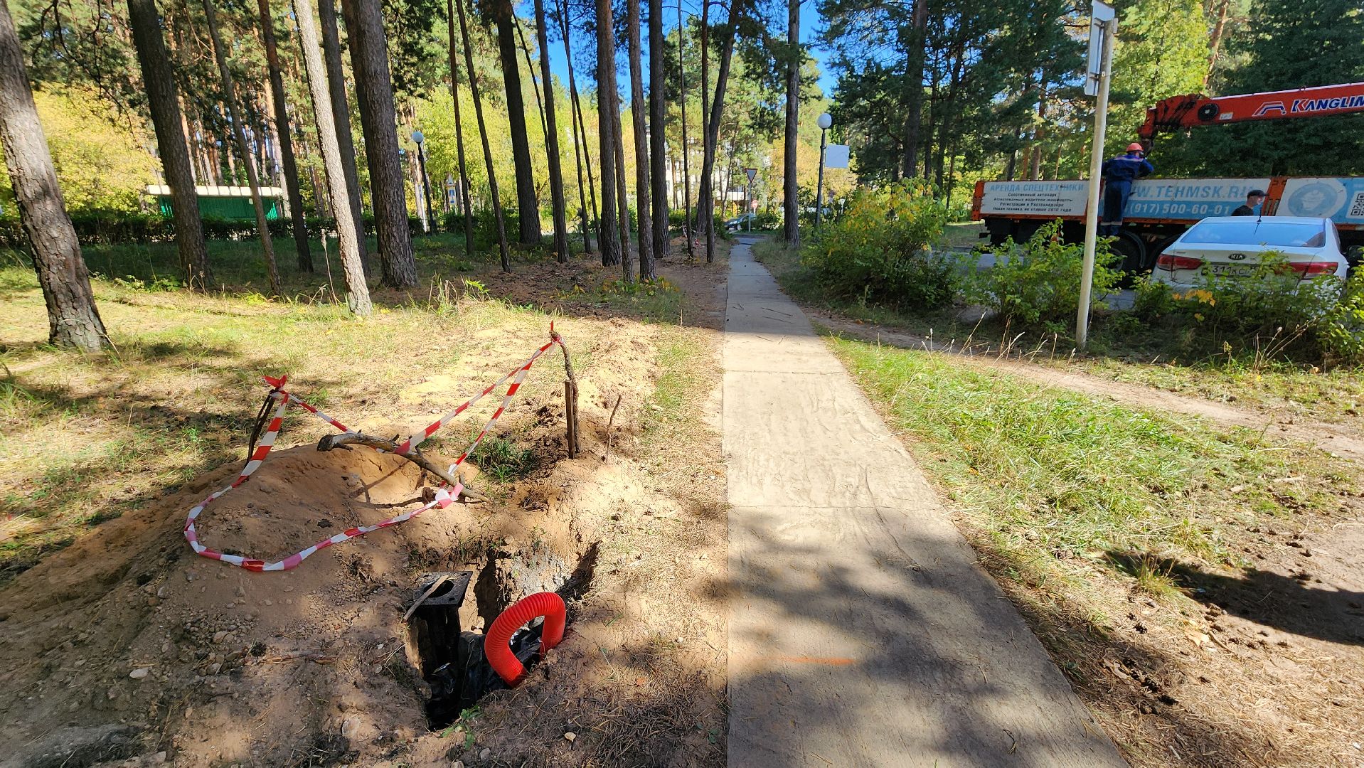 светлый город, освещение, протвино, улица дружбы, опоры освещения,