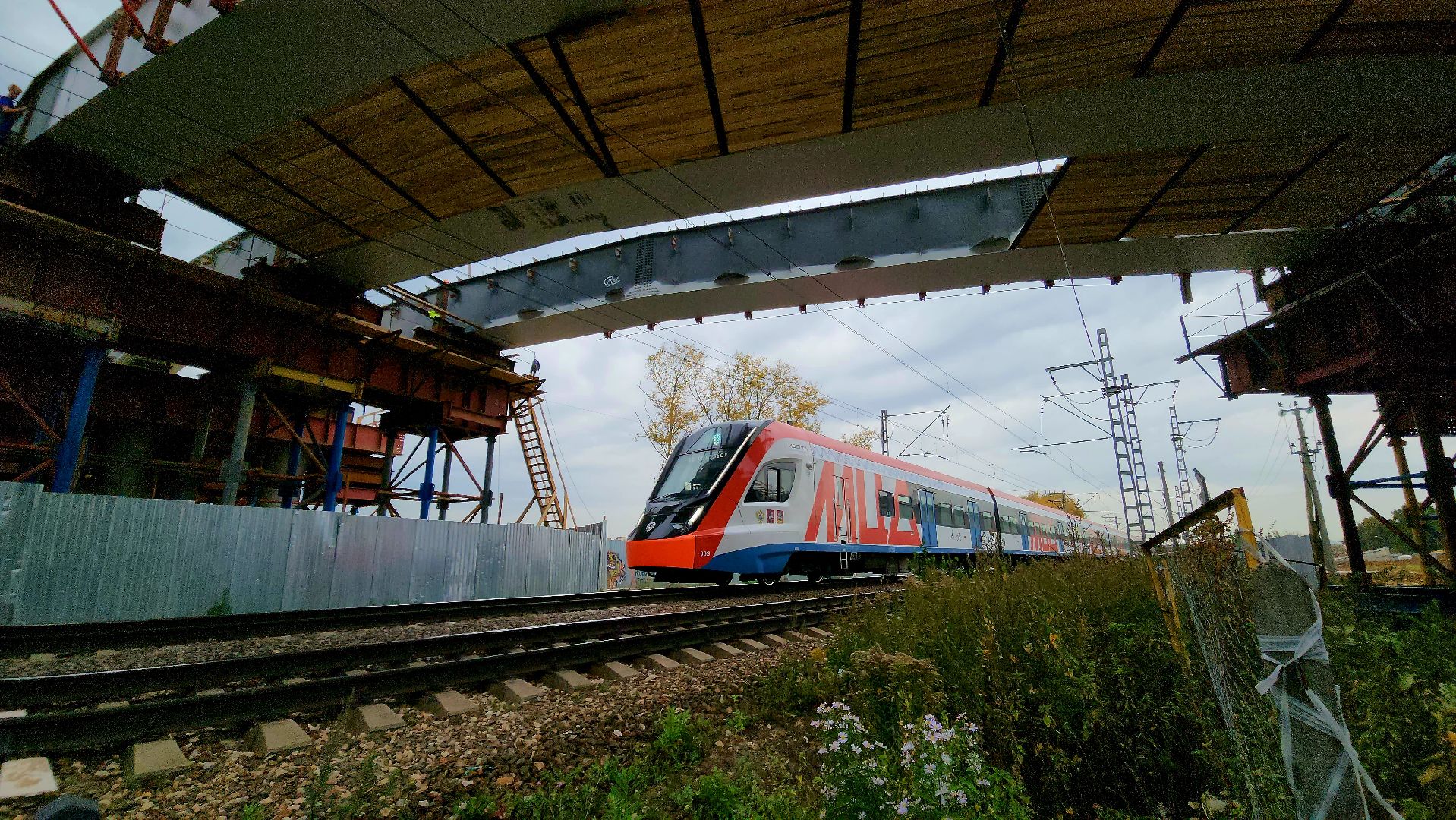 красногорск, путепровод, опалиха, мцд-2,