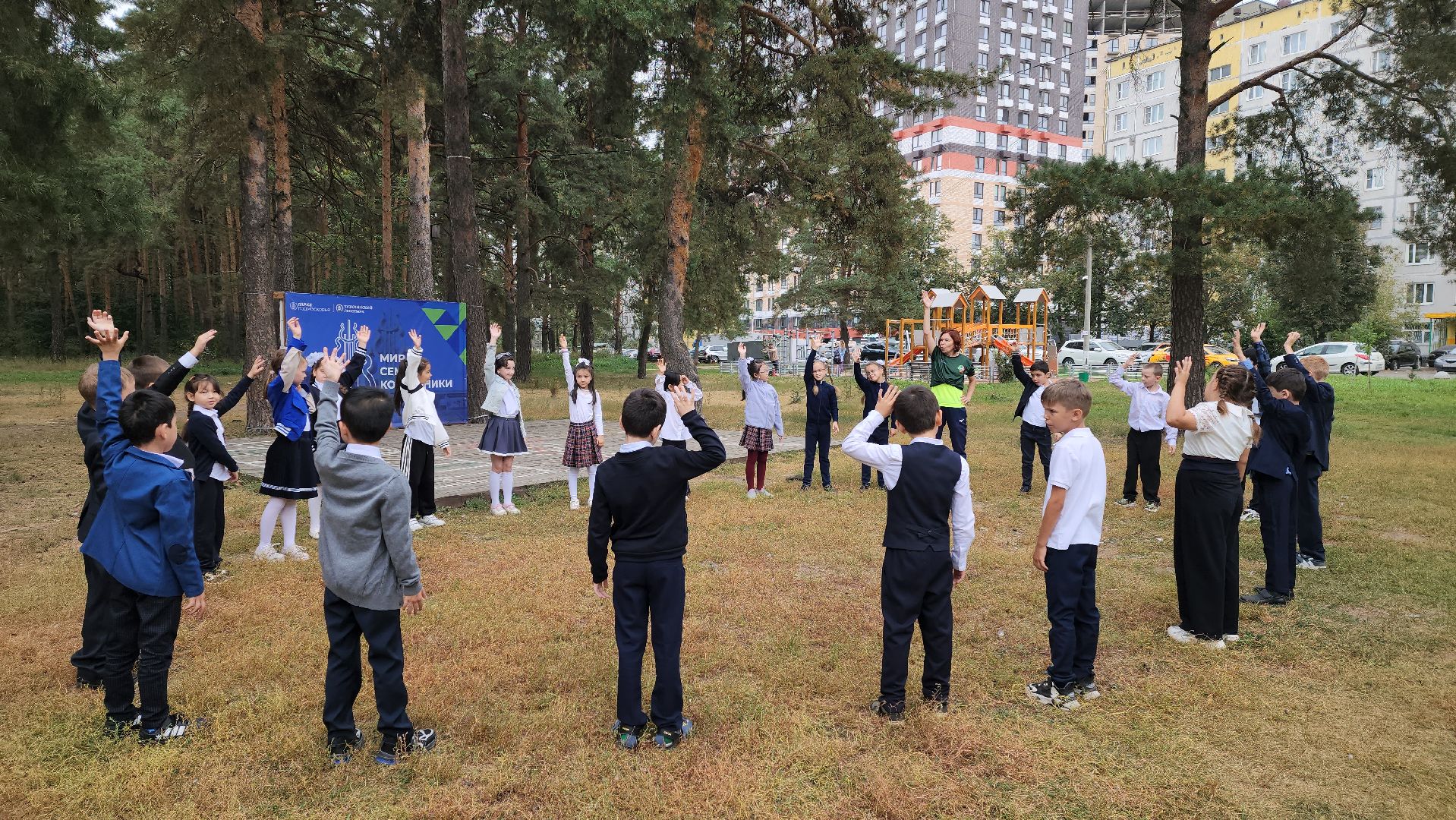 спортивное ориентирование, кузьминский лесопарк, учебное занятие,