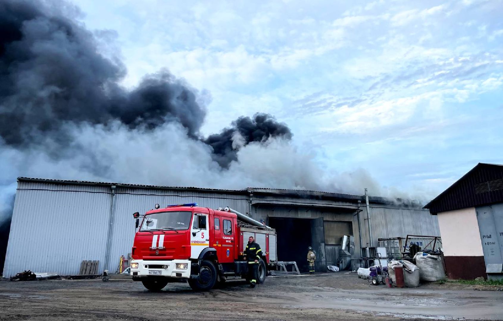 Пожар, МЧС, Возгорание, Сергиев Посад,