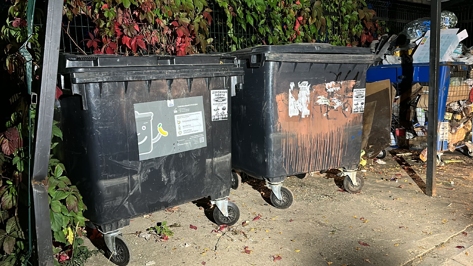 Клин, общество, ЖКХ, контейнерная площадка, контейнер для мусора, люди, выездная администрация,