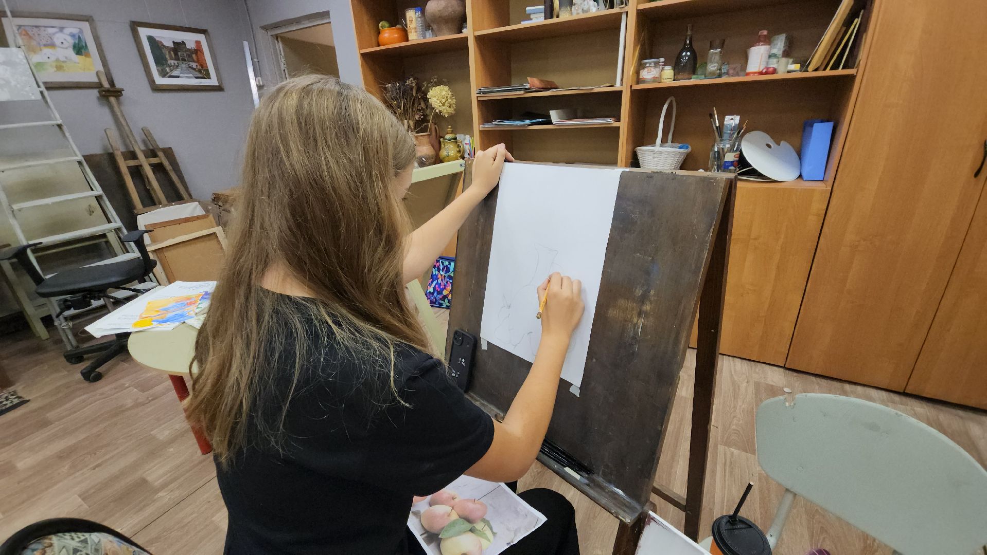 Живопись, Акварель, Лобня, рисование,Осень,