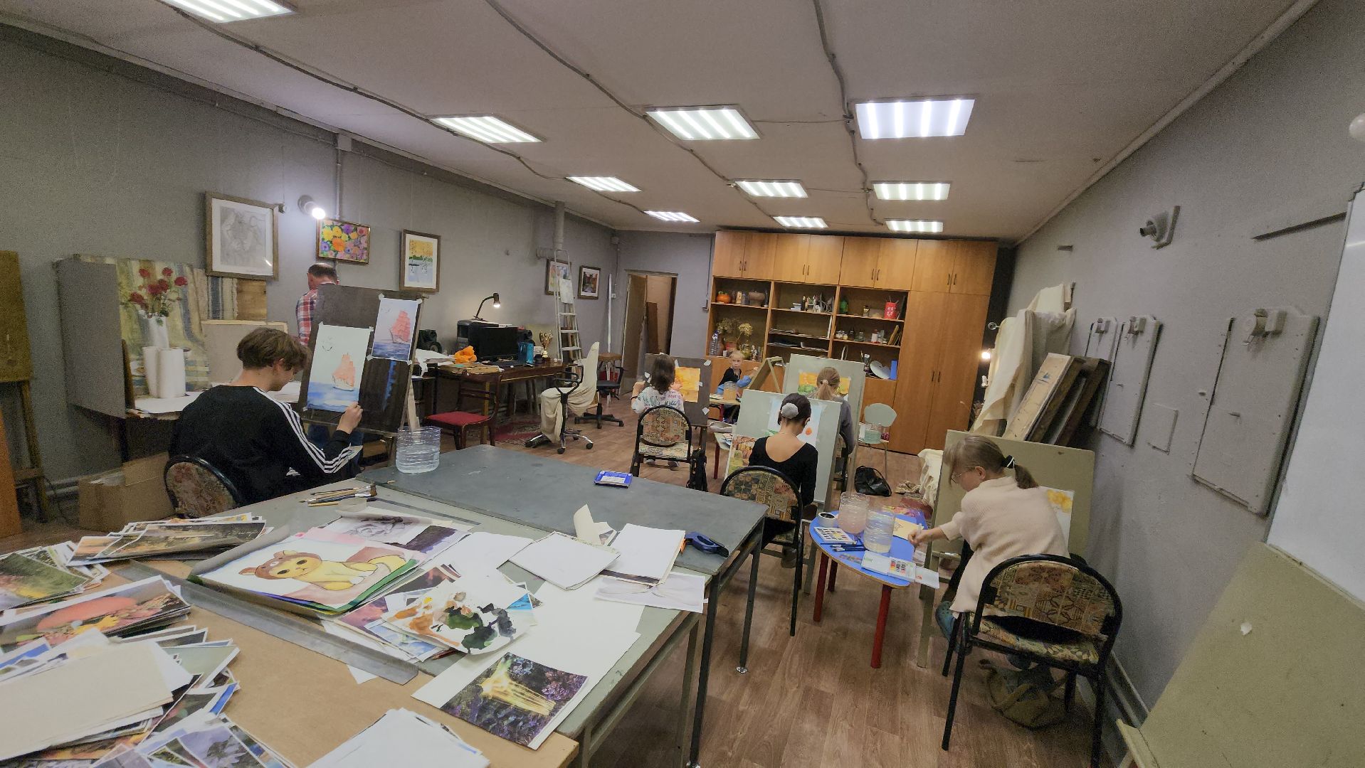 Живопись, Акварель, Лобня, рисование,Осень,