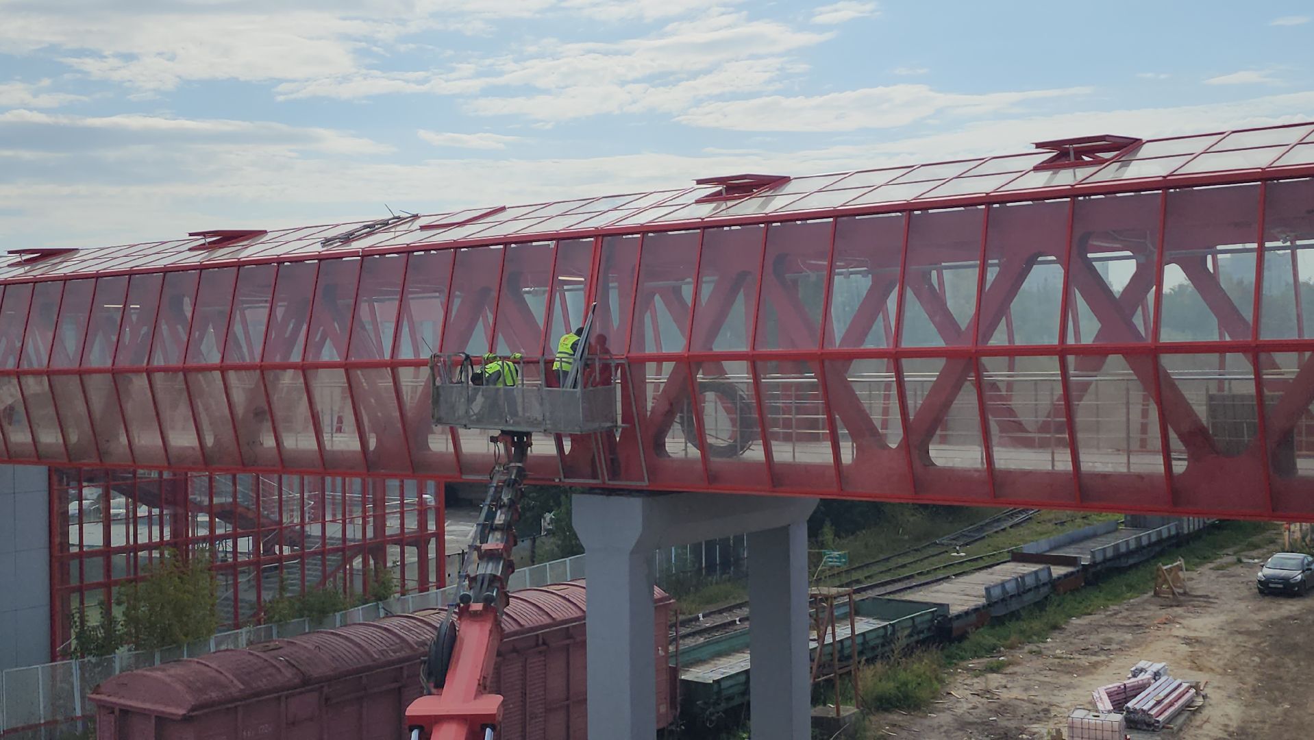 серпухов, жд переход, вокзал, строительство моста, транспорт,