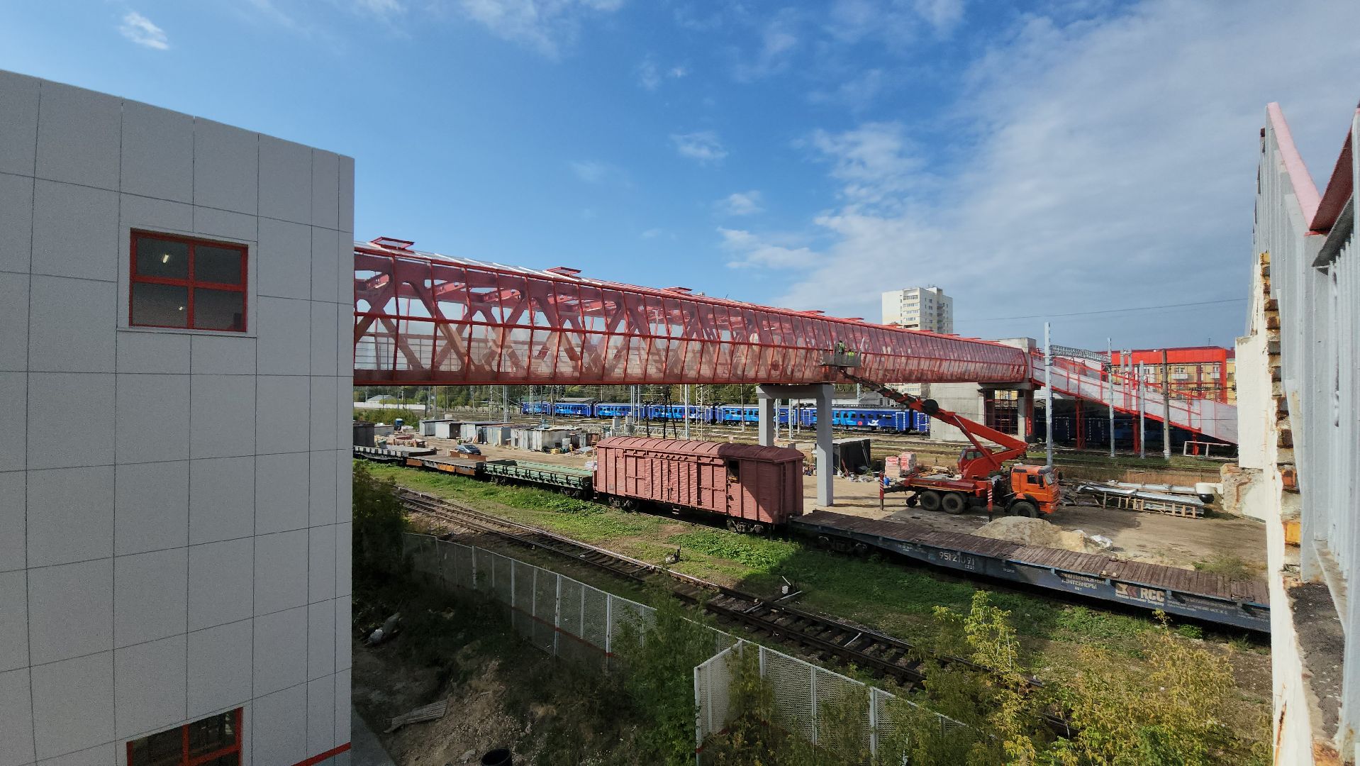 серпухов, жд переход, вокзал, строительство моста, транспорт,