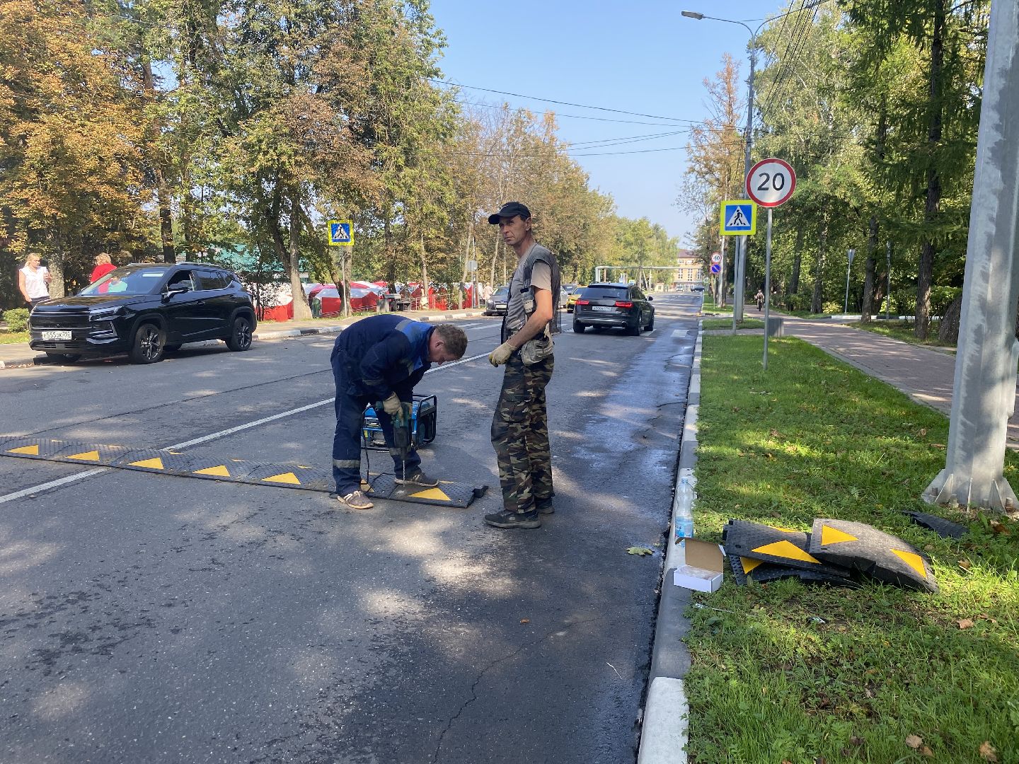 безопасность на дорогах, безопасность детей, светофор у школы, барьерные ограждения, ИДН на дороге,