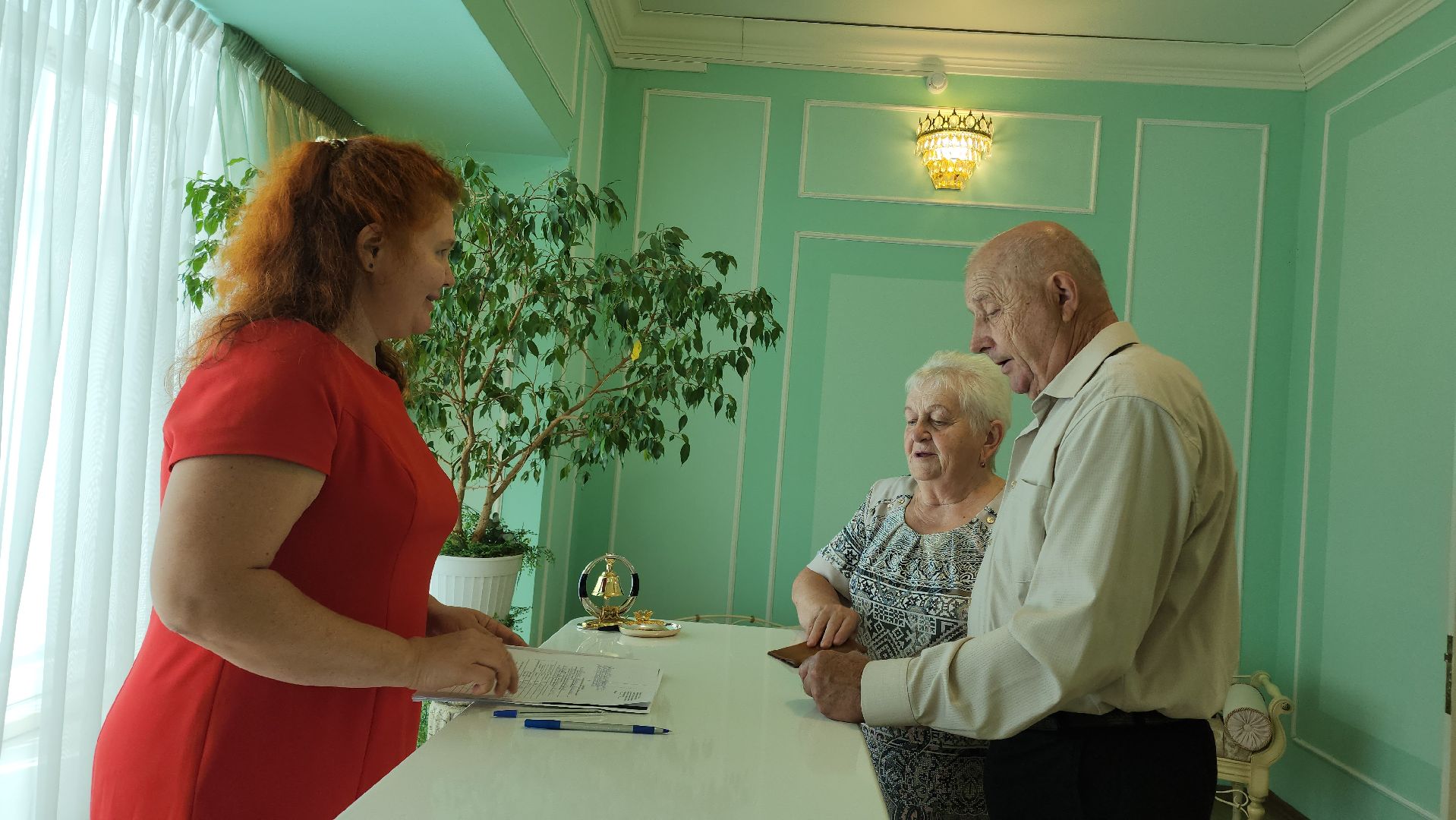 Егорьевск, Подмосковье, Московская область, Загс, Юбилей, 50 лет вместе,