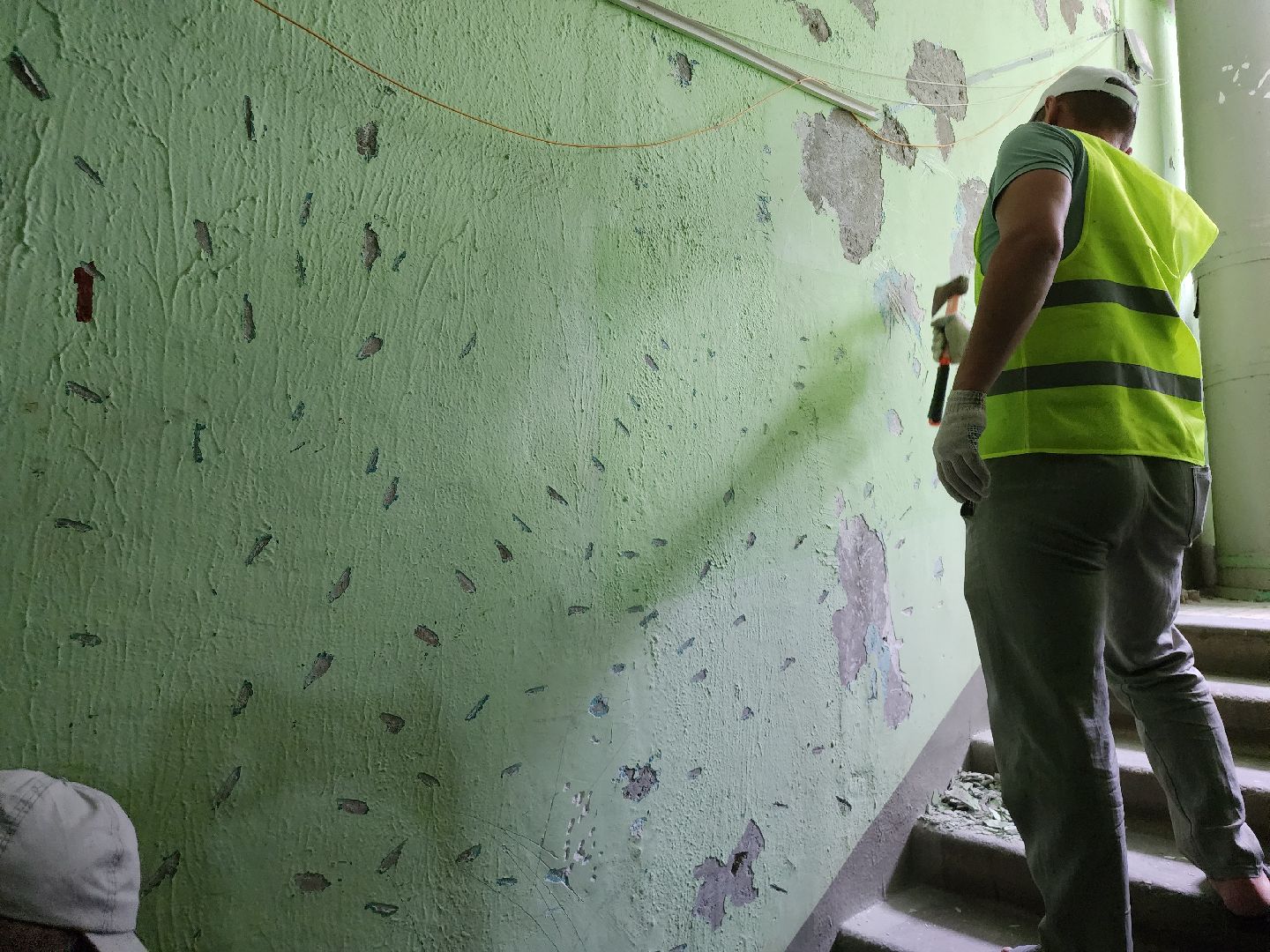 текущий ремонт мкд, ремонт подъездов, жкх, ремонт подъездов многоквартирного дома, видное плк, ао ук жкх,проспект ленинского комсомола, губернаторская программа софинансирования,