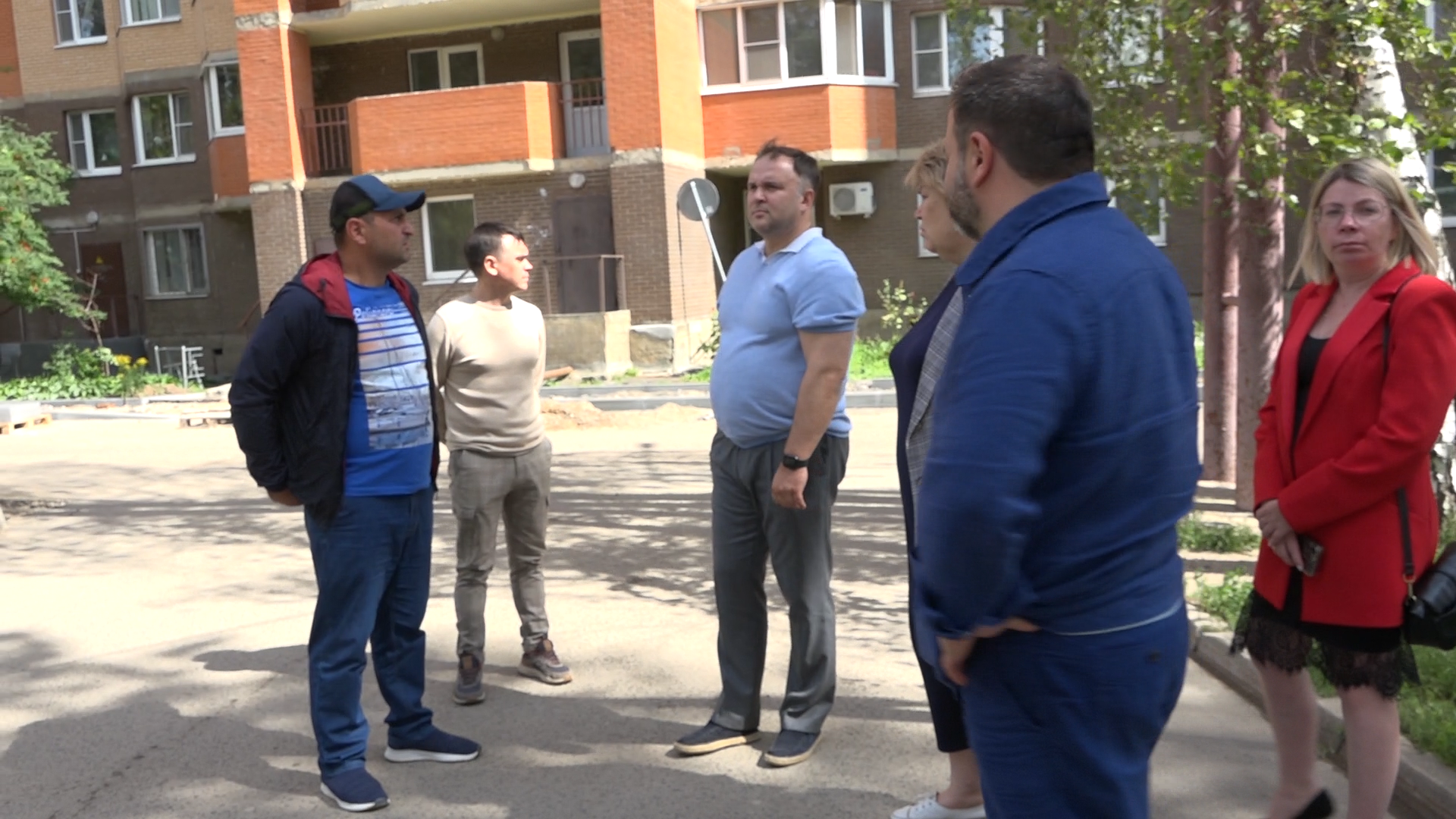 благоустройство территории, микрорайон Тополек Власиха, Микрорайон Школьный Власиха, комплексное благоустройство, работы по благоустройству,