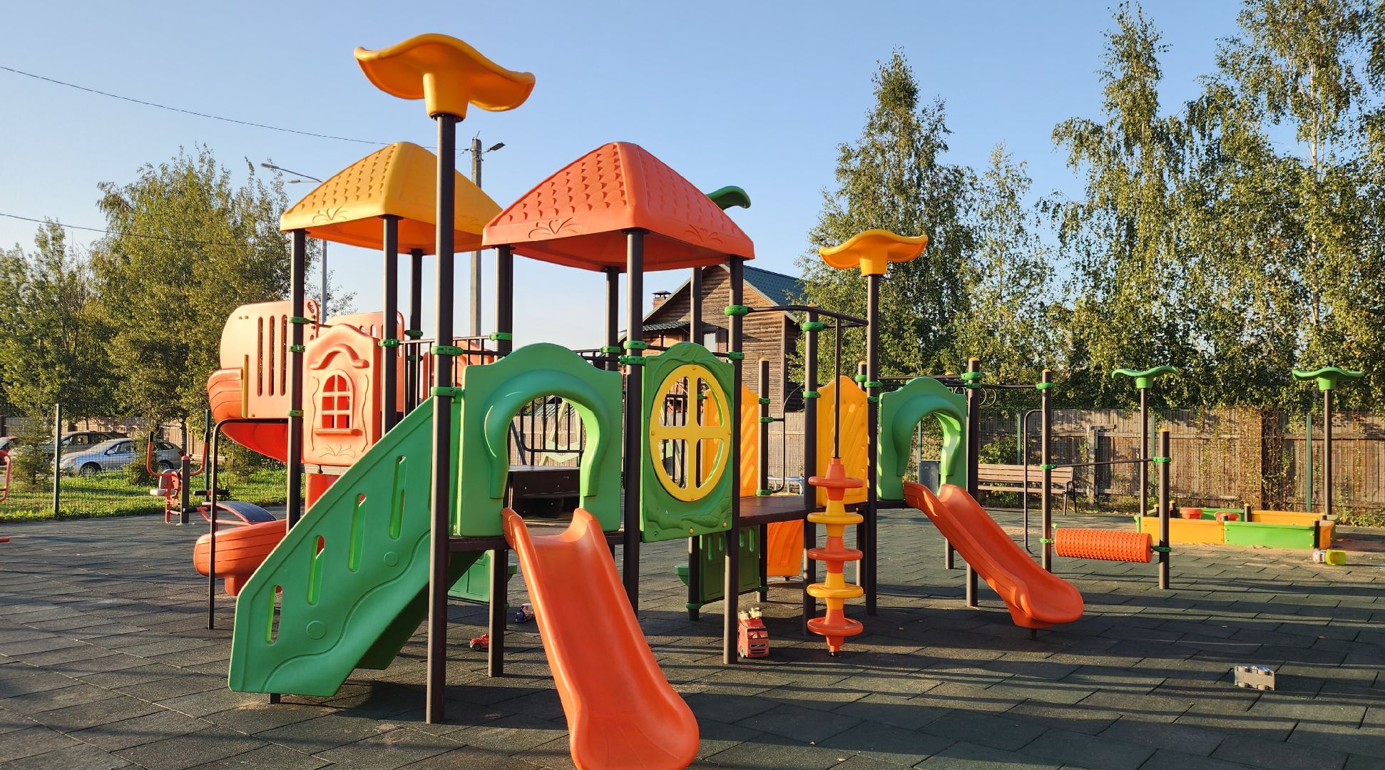 Звенигород, Шихово, Благоустройство, детские игровые площадки,