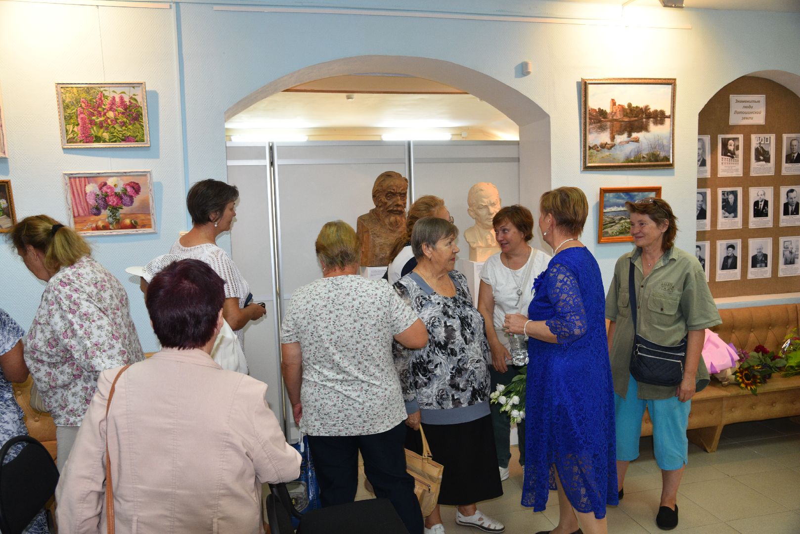 лотошино, лотошинский музей, живопись, выставка,