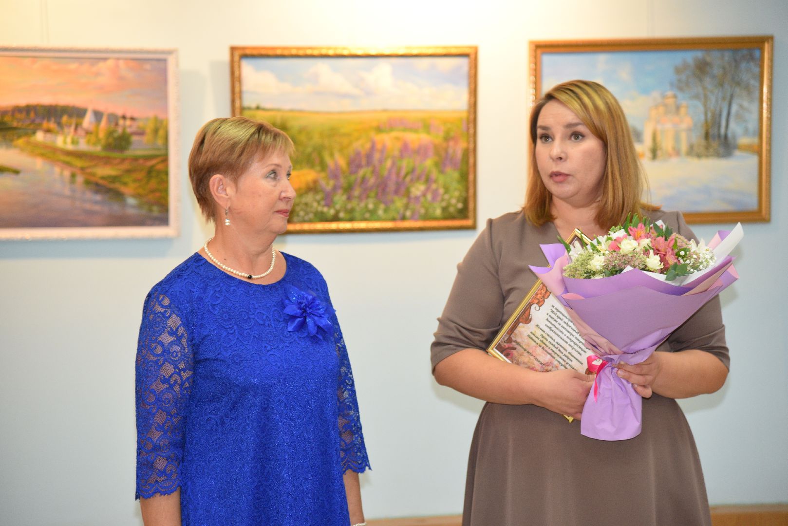 лотошино, лотошинский музей, живопись, выставка,