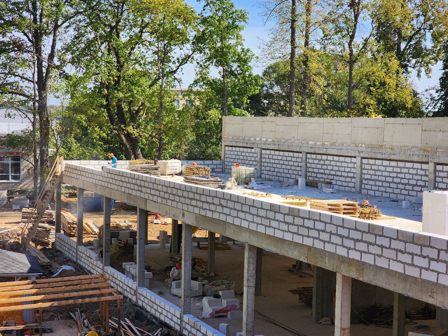 Подольск, Ясенки, Бассейн в Ясенках, Строительство,