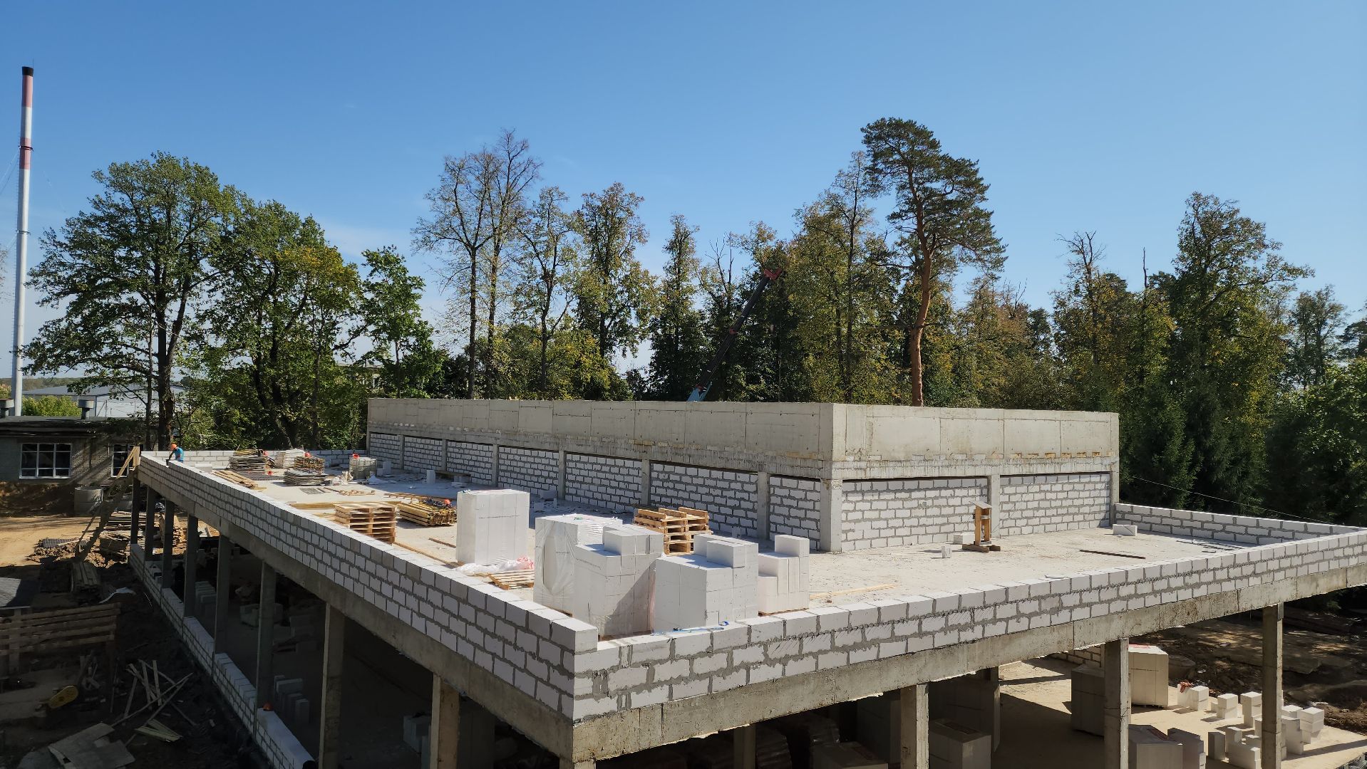 Подольск, Ясенки, Бассейн в Ясенках, Строительство,